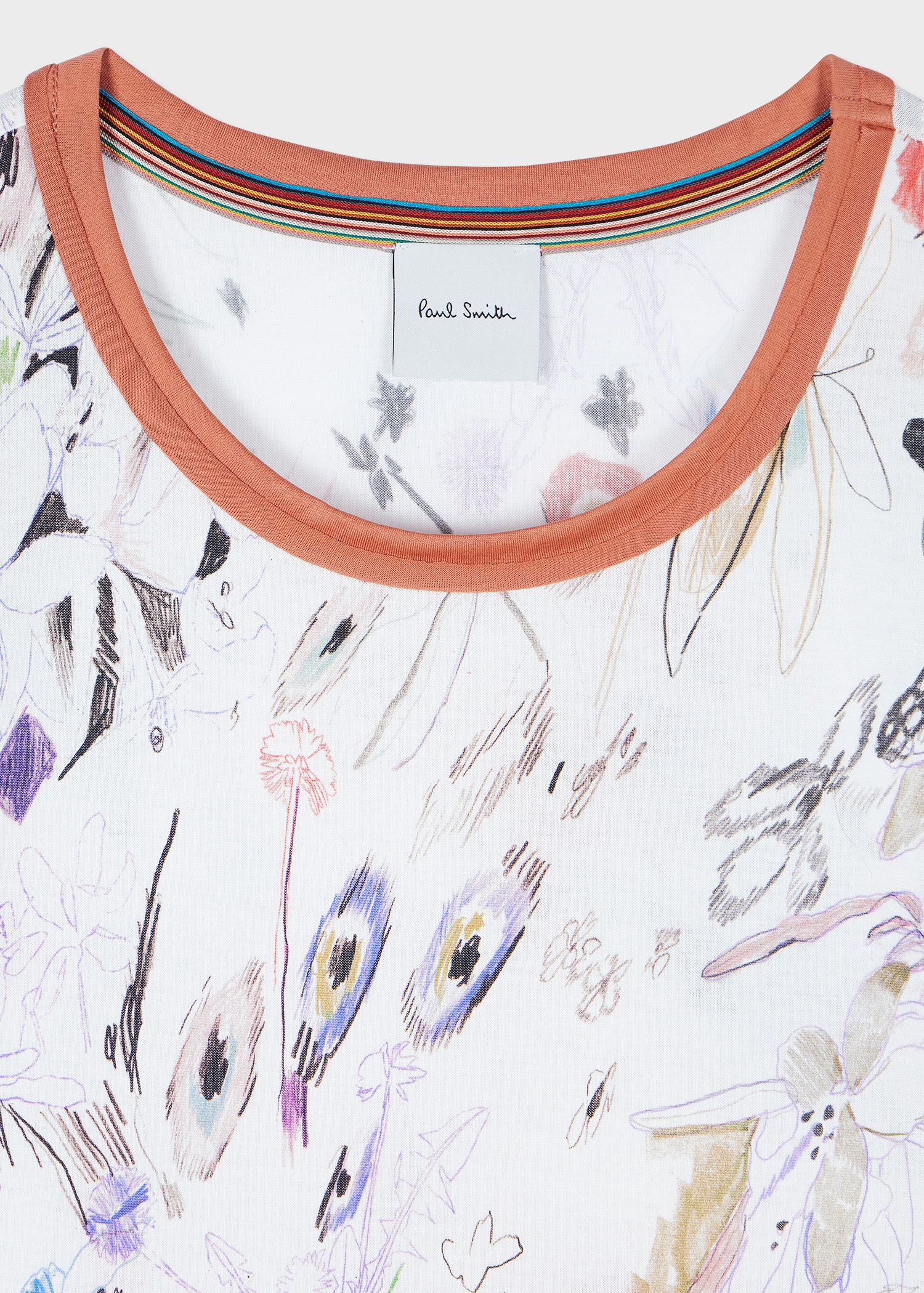 Paul Smith Women's 'Sketchbook Botanical' T-Shirt