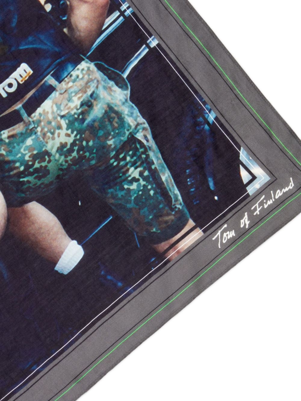 x Tom of Finland Foundation Back-print scarf - 2