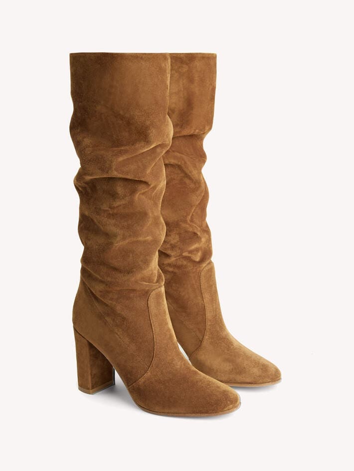 Gianvito Rossi Glen Boots in Brown Suede at Nordstrom - 2
