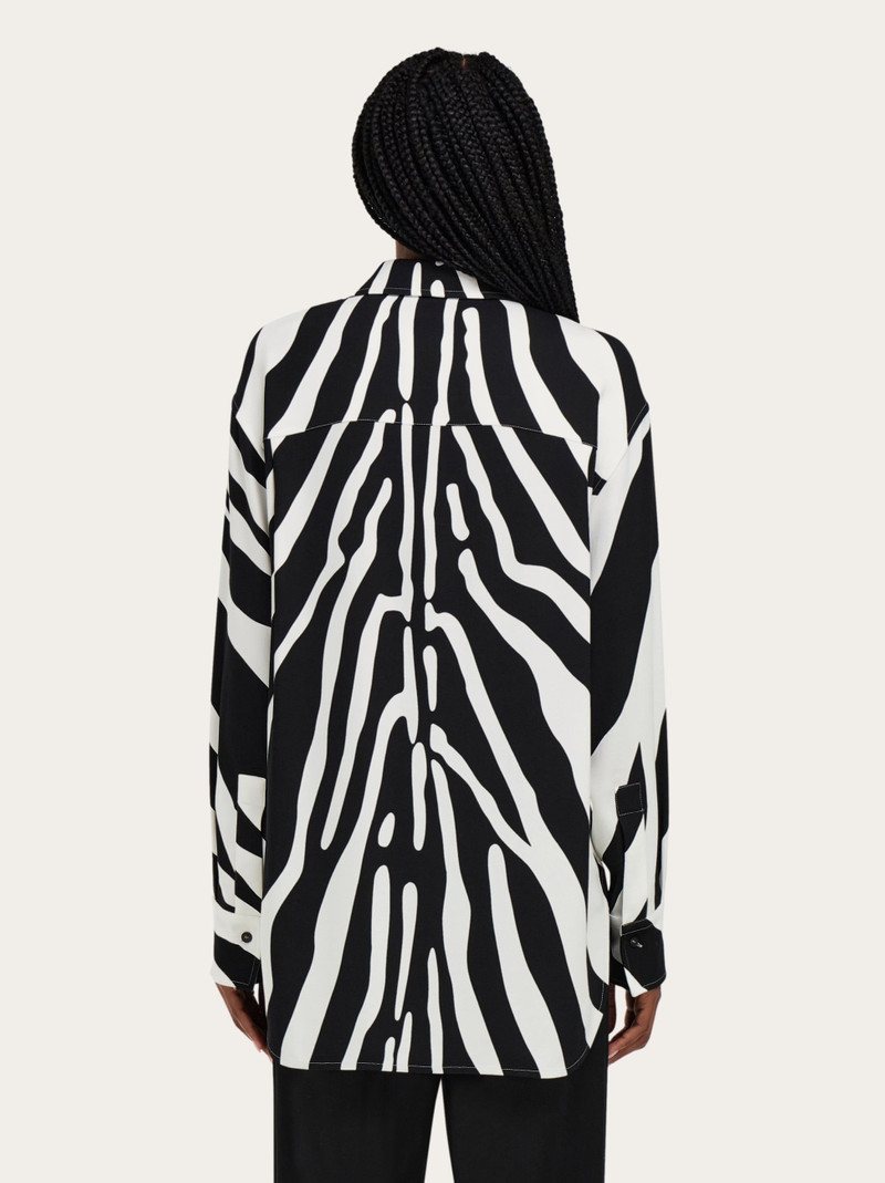 Animal print shirt 4