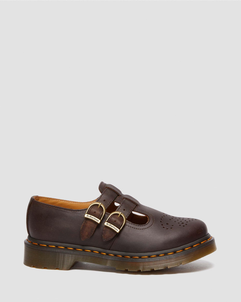 8065 Crazy Horse Leather Mary Jane Shoes - 1