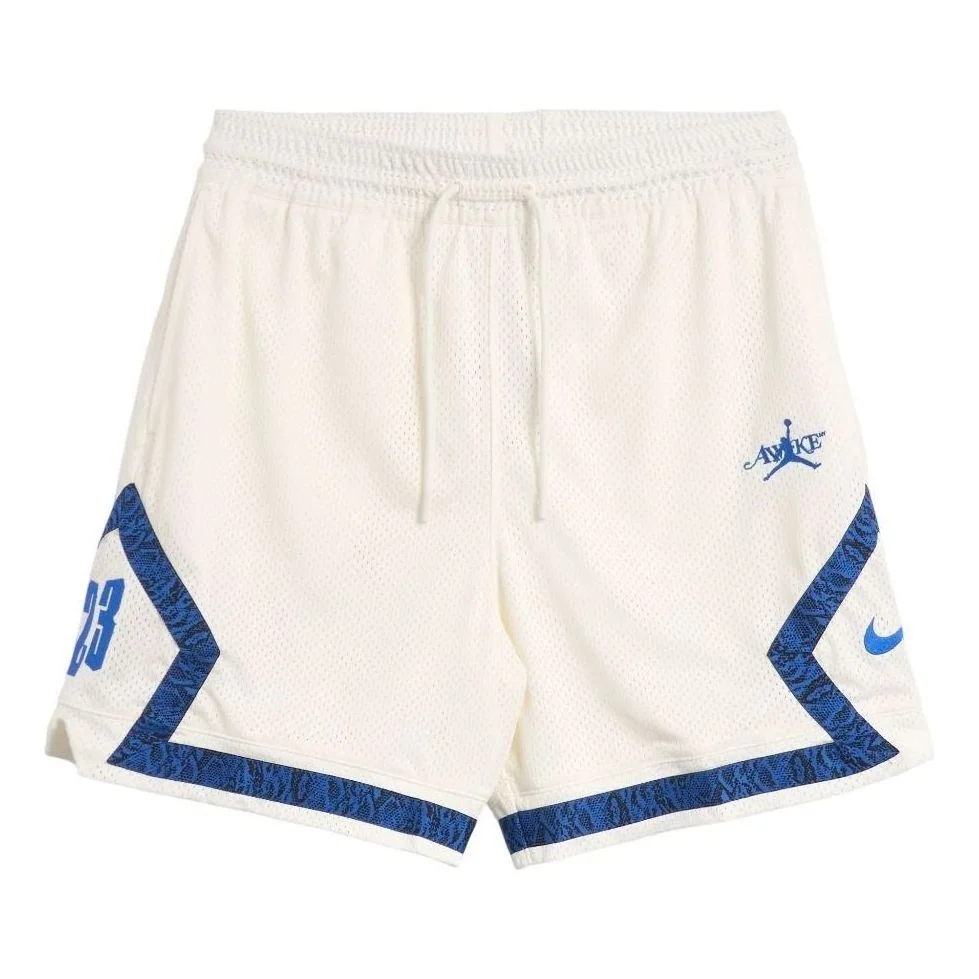 Air Jordan x Awake NY Diamond Shorts Asia Sizing 'Sail Game Royal' FQ5450-134 - 1