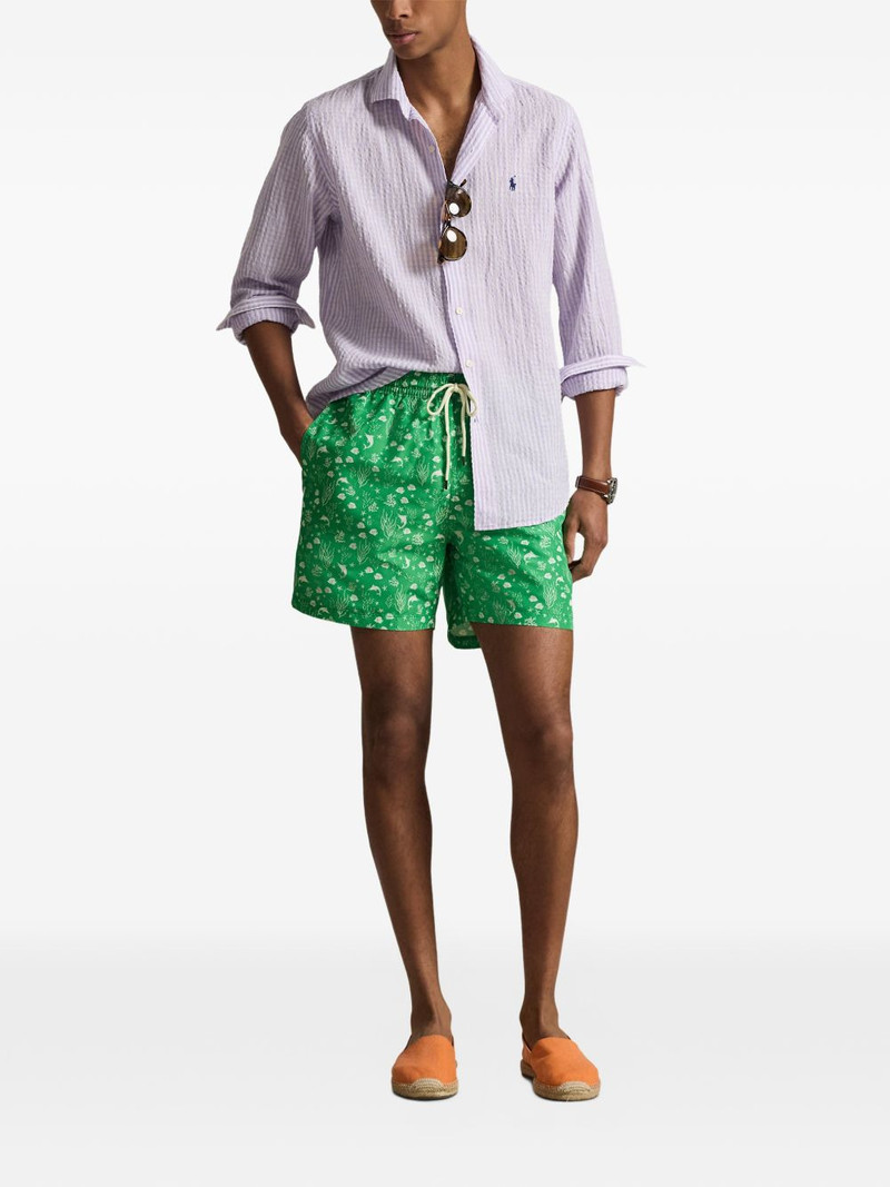 Traveler printed swim shorts 4