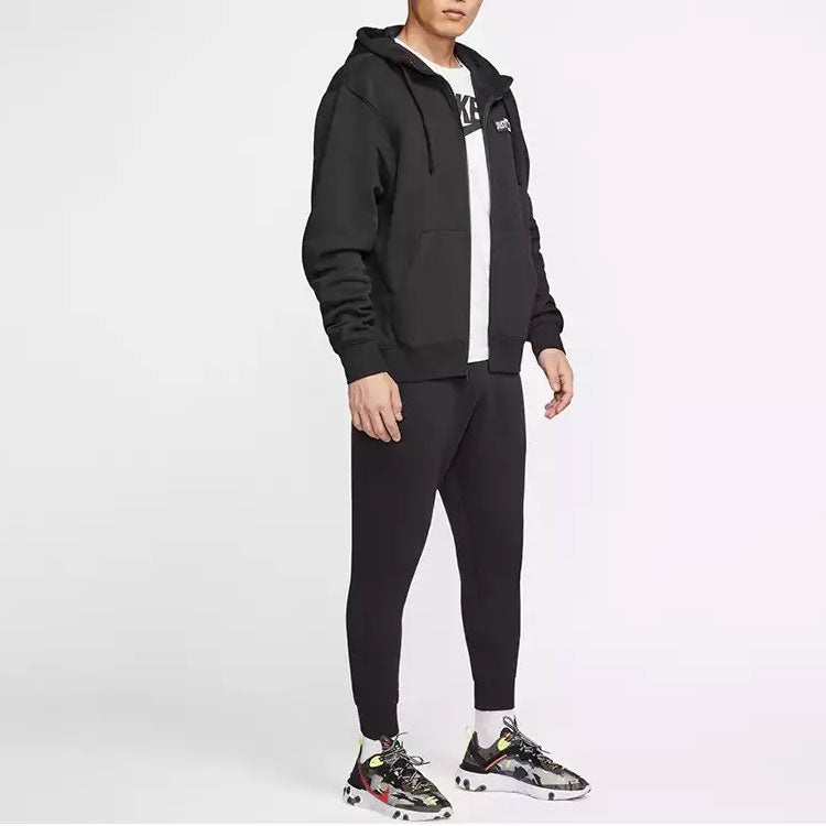 Nike AS Men's Nike Sportswear JDI Hoodie FZ FLCBSTR Black CJ4755-010 - 3
