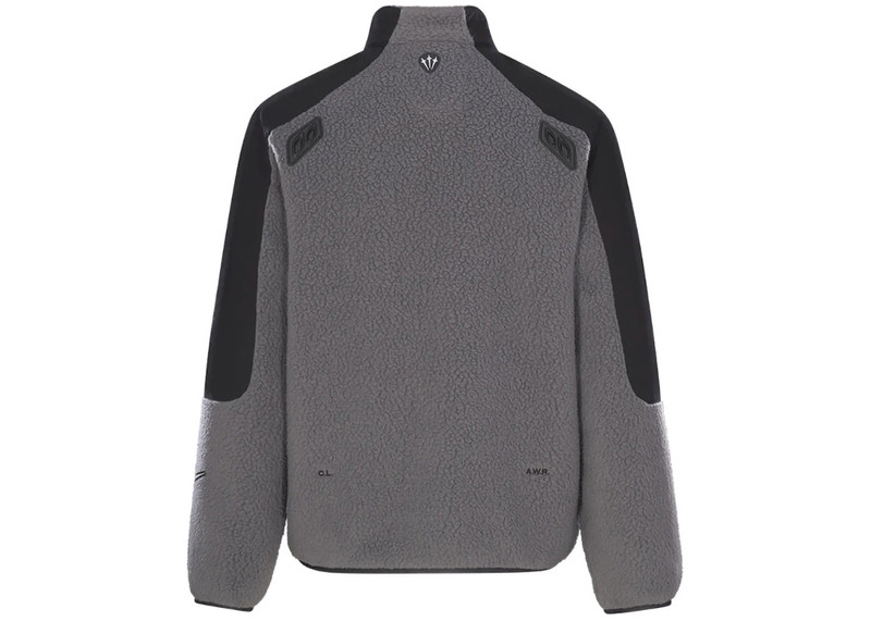 Nike Nike x NOCTA Tahr Sherpa Zip-Up Jacket Iron Grey outlook