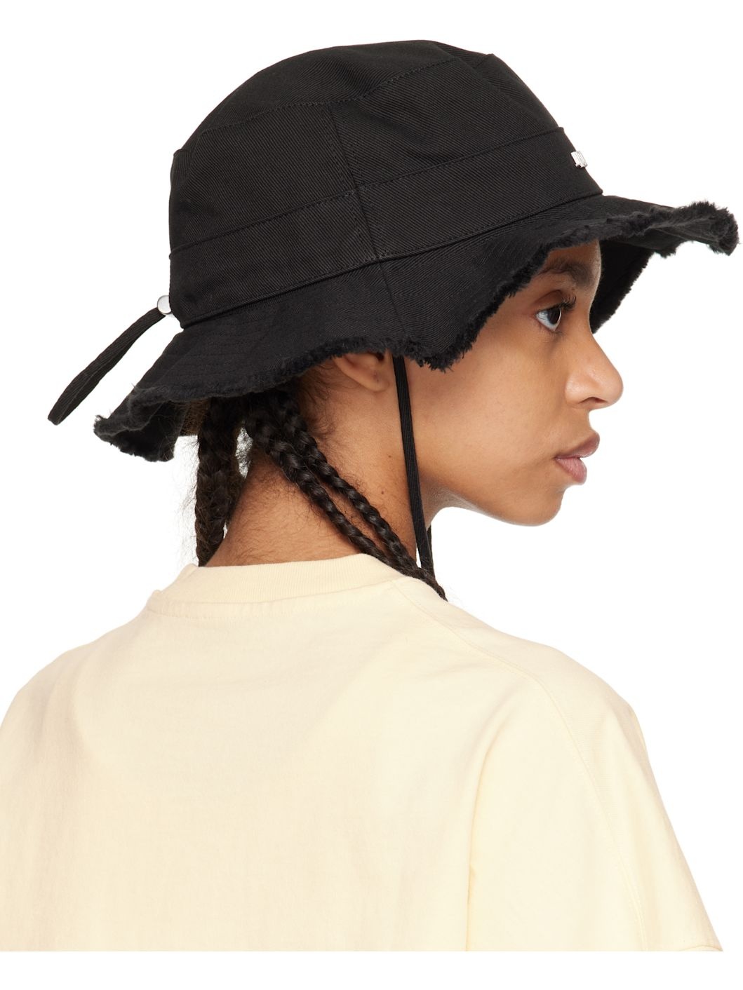 Black Les Classiques 'The Artichaut' Bucket Hat - 3