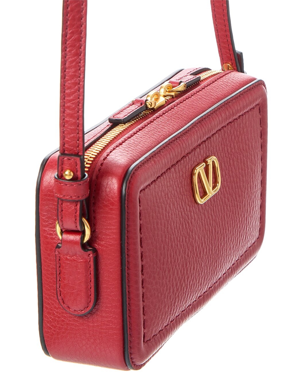 Valentino VLogo Alltime Mini Leather Camera Bag - 3