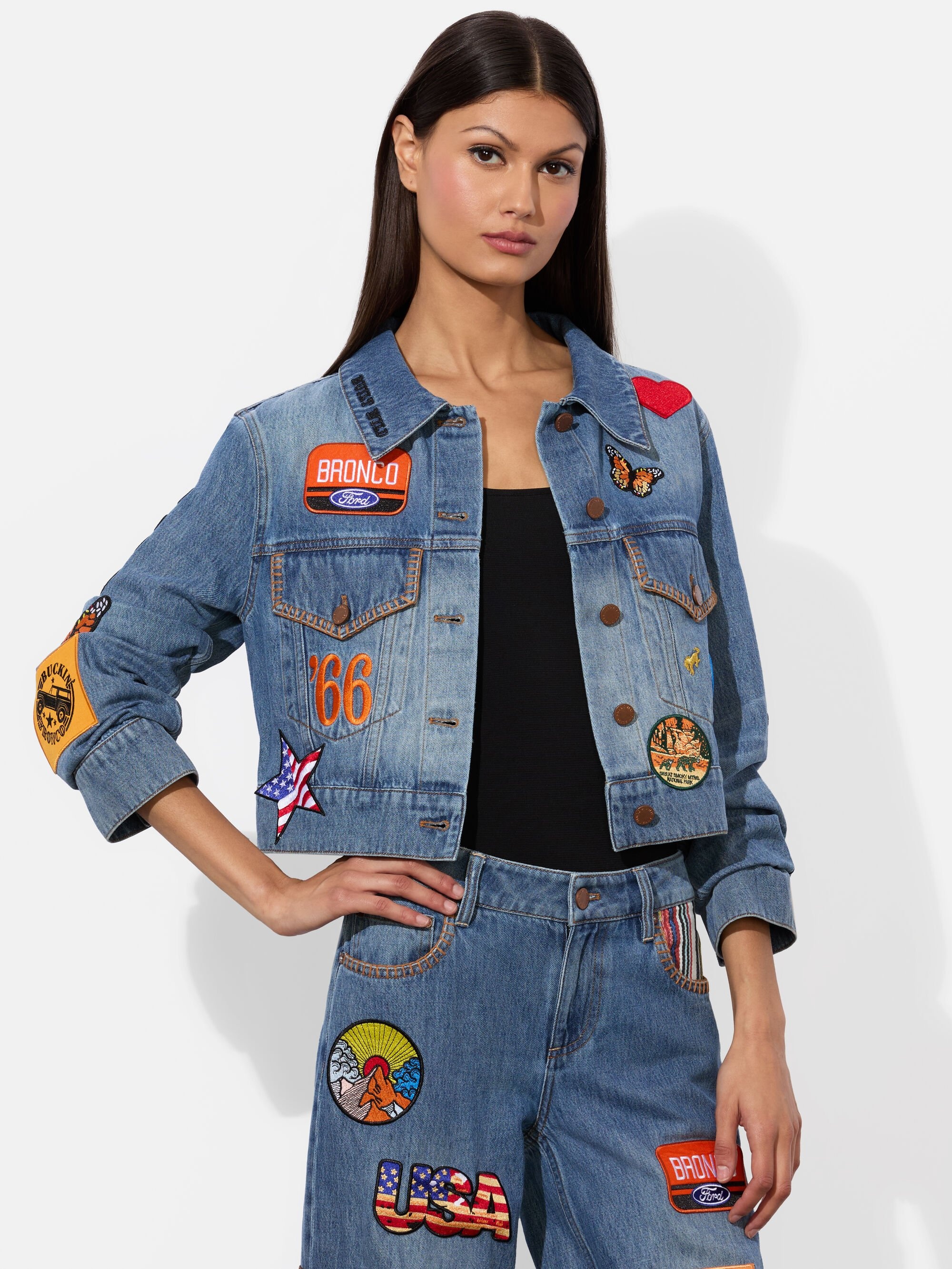 A+O X BRONCO JEFF DENIM JACKET - 2
