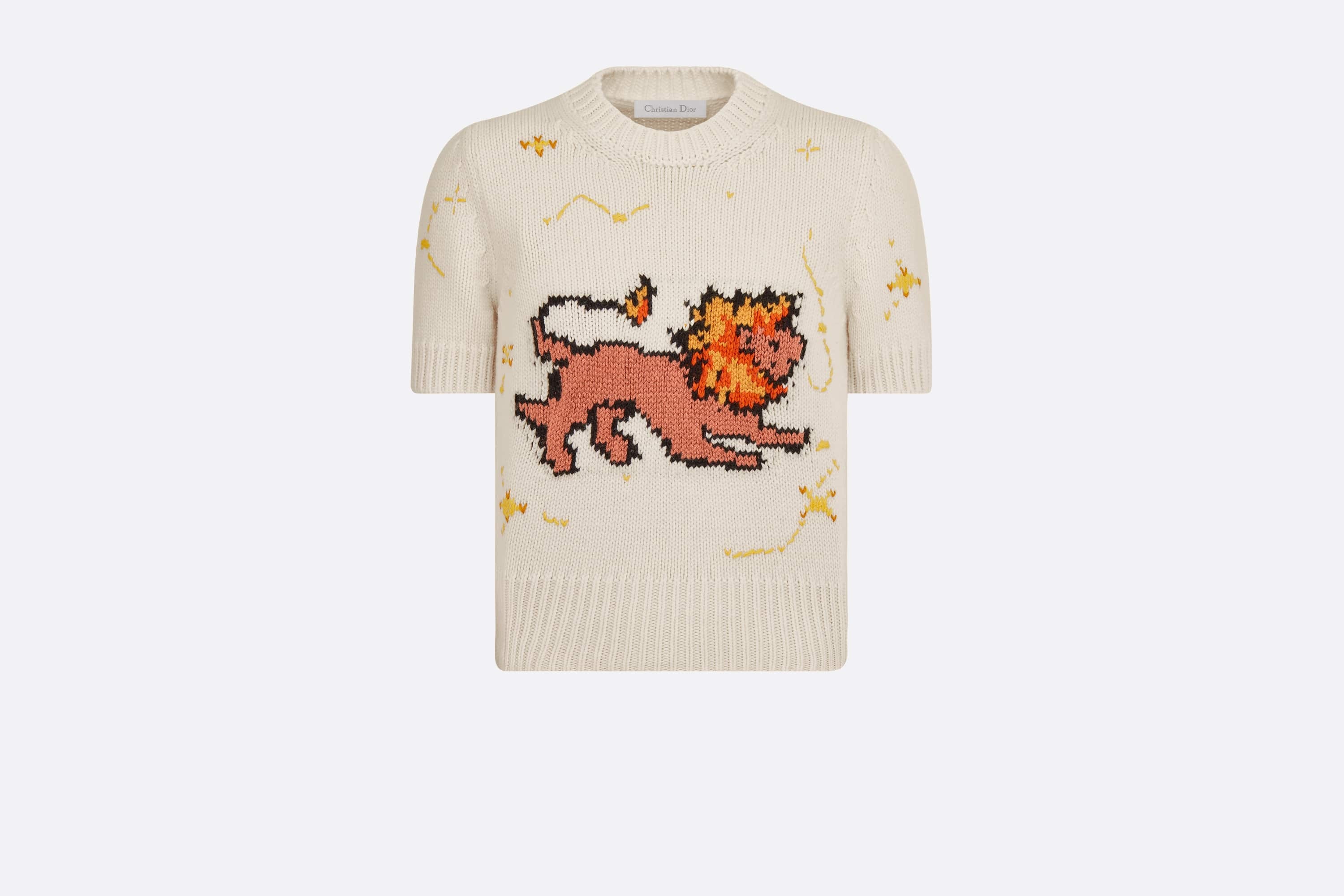 Short-Sleeved Sweater - 1