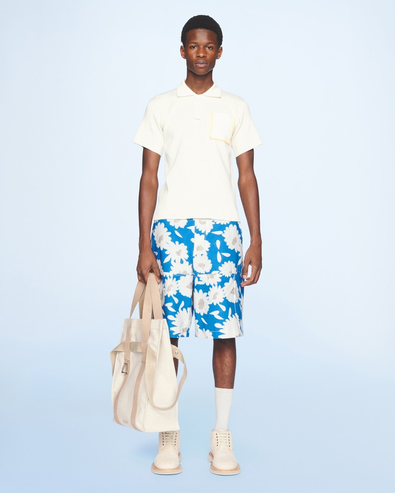 JACQUEMUS Le polo Baunhila outlook