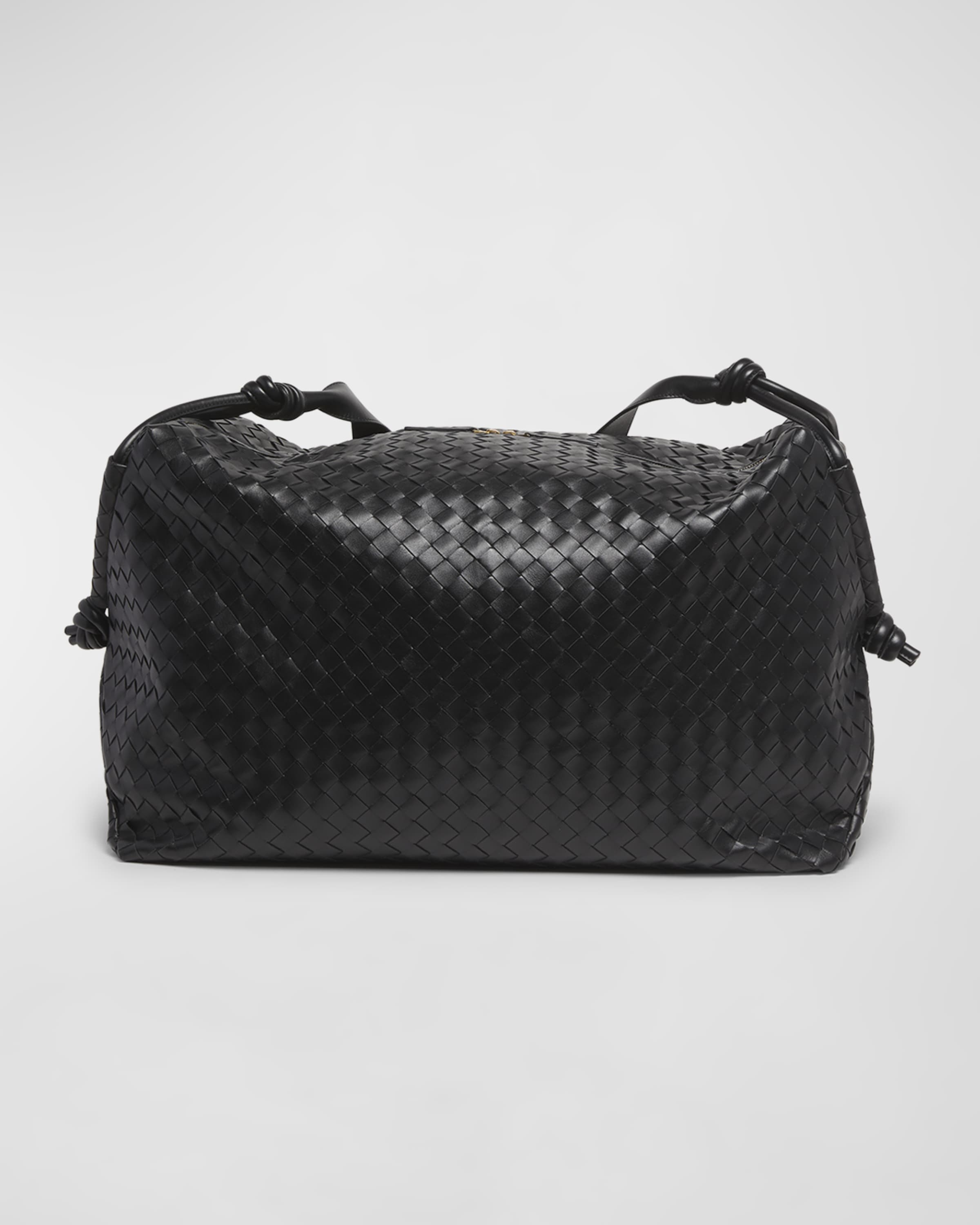 Bottega Veneta Loop Large Leather Weekender Bag