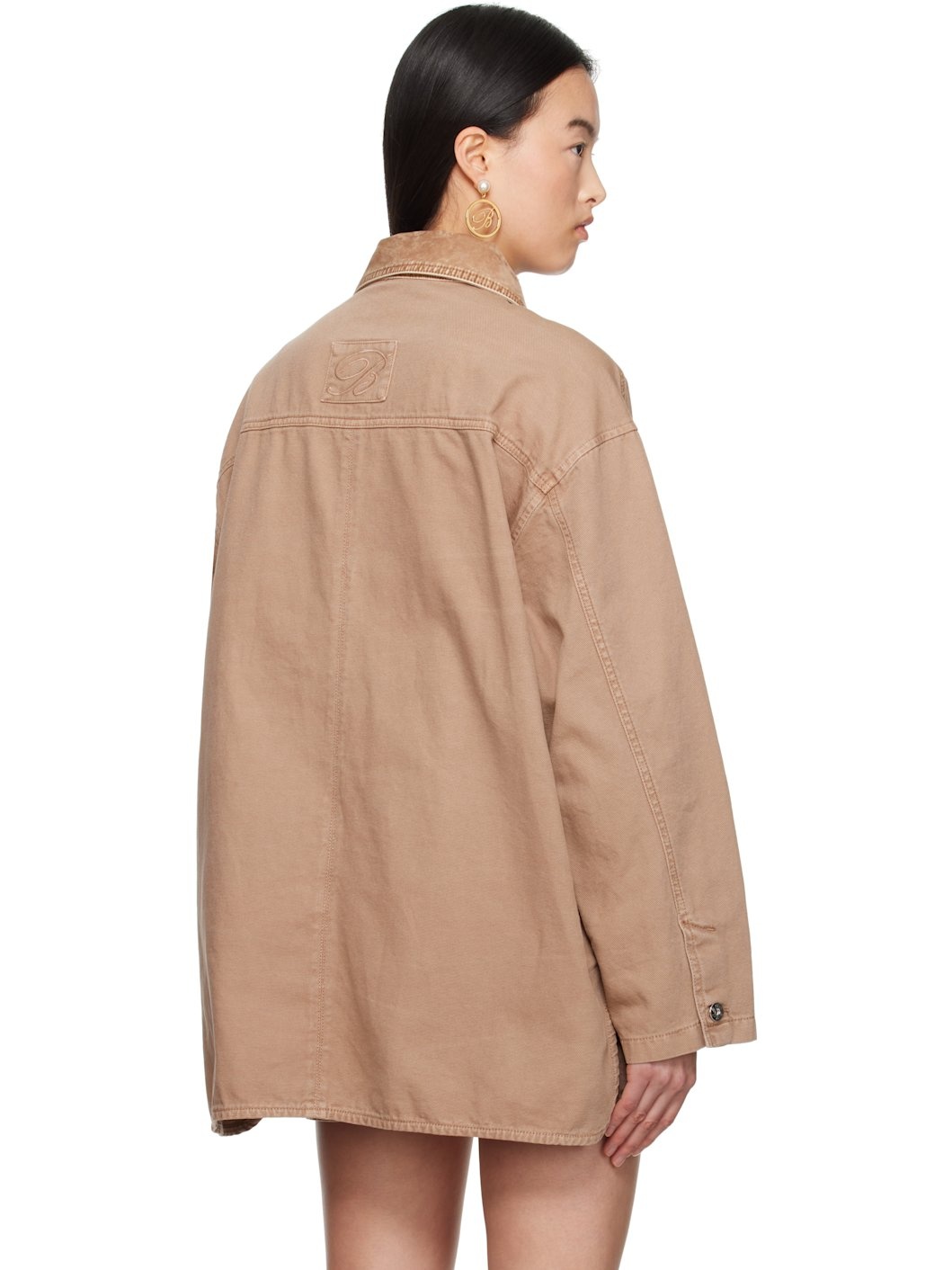 Tan Cotton Jacket - 3