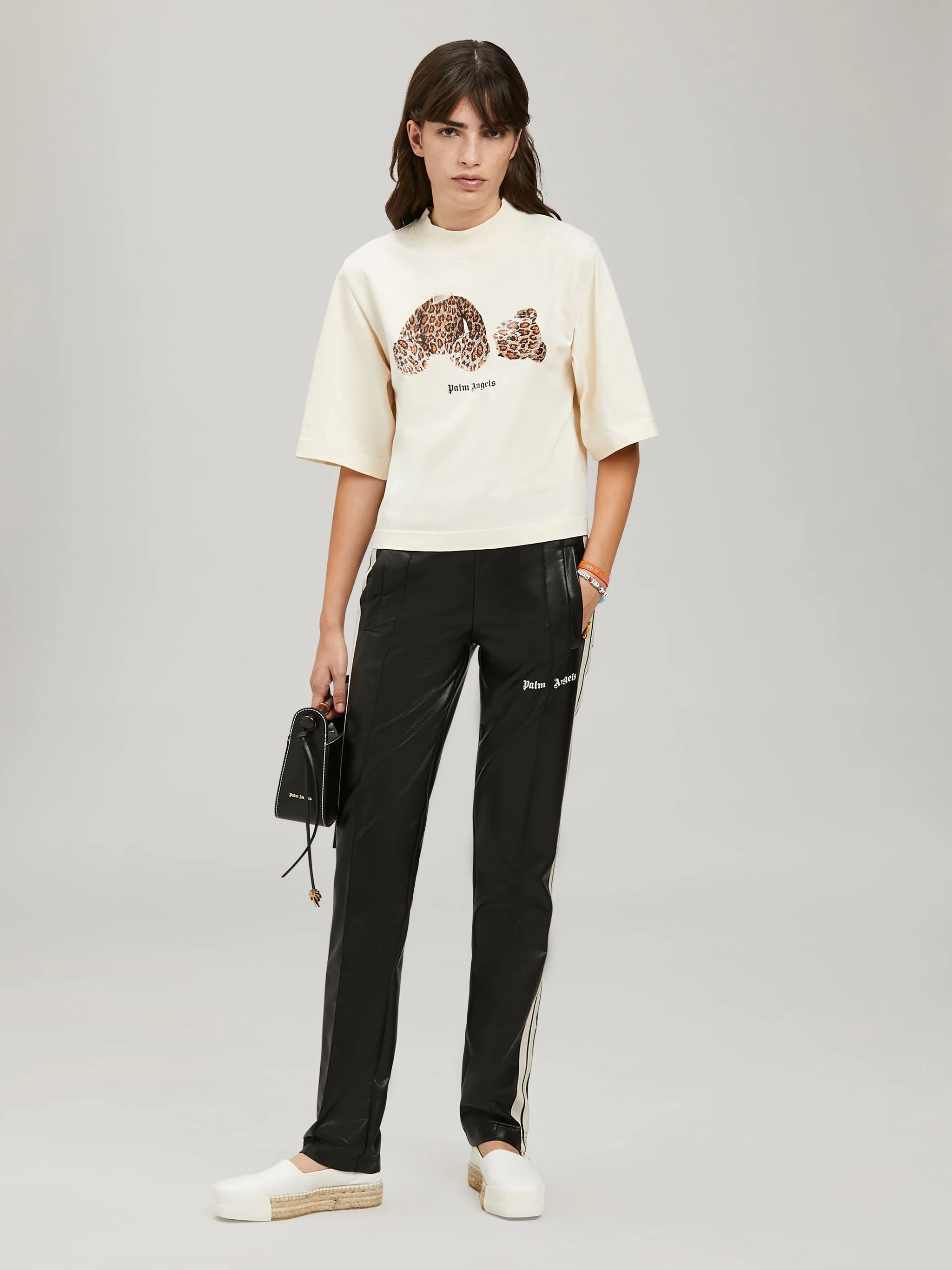 LEOPARD BEAR CROPPED T-SHIRT - 2