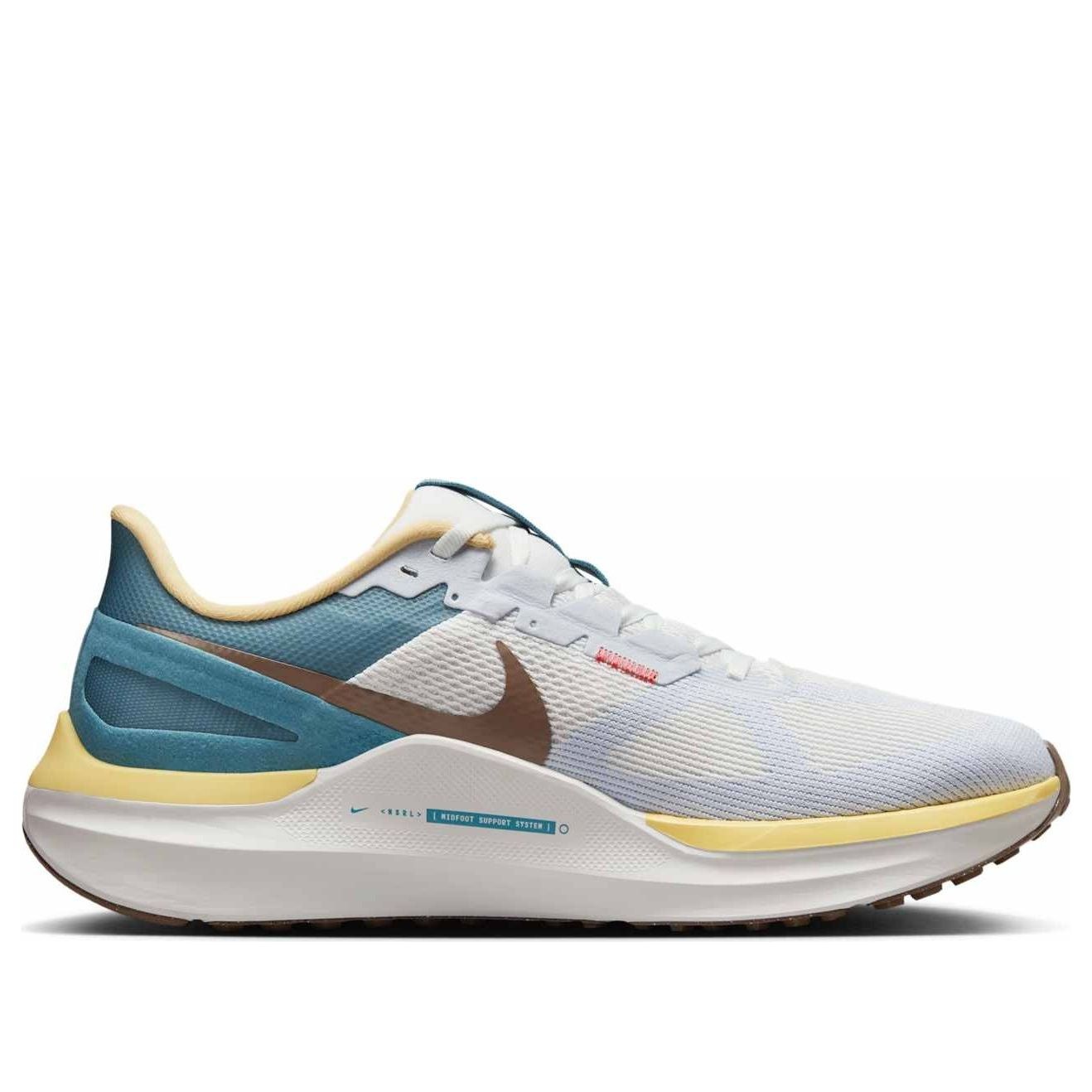 Nike Air Zoom Structure 25 'White Mink Brown Soft Yellow' HV5976-121 - 2