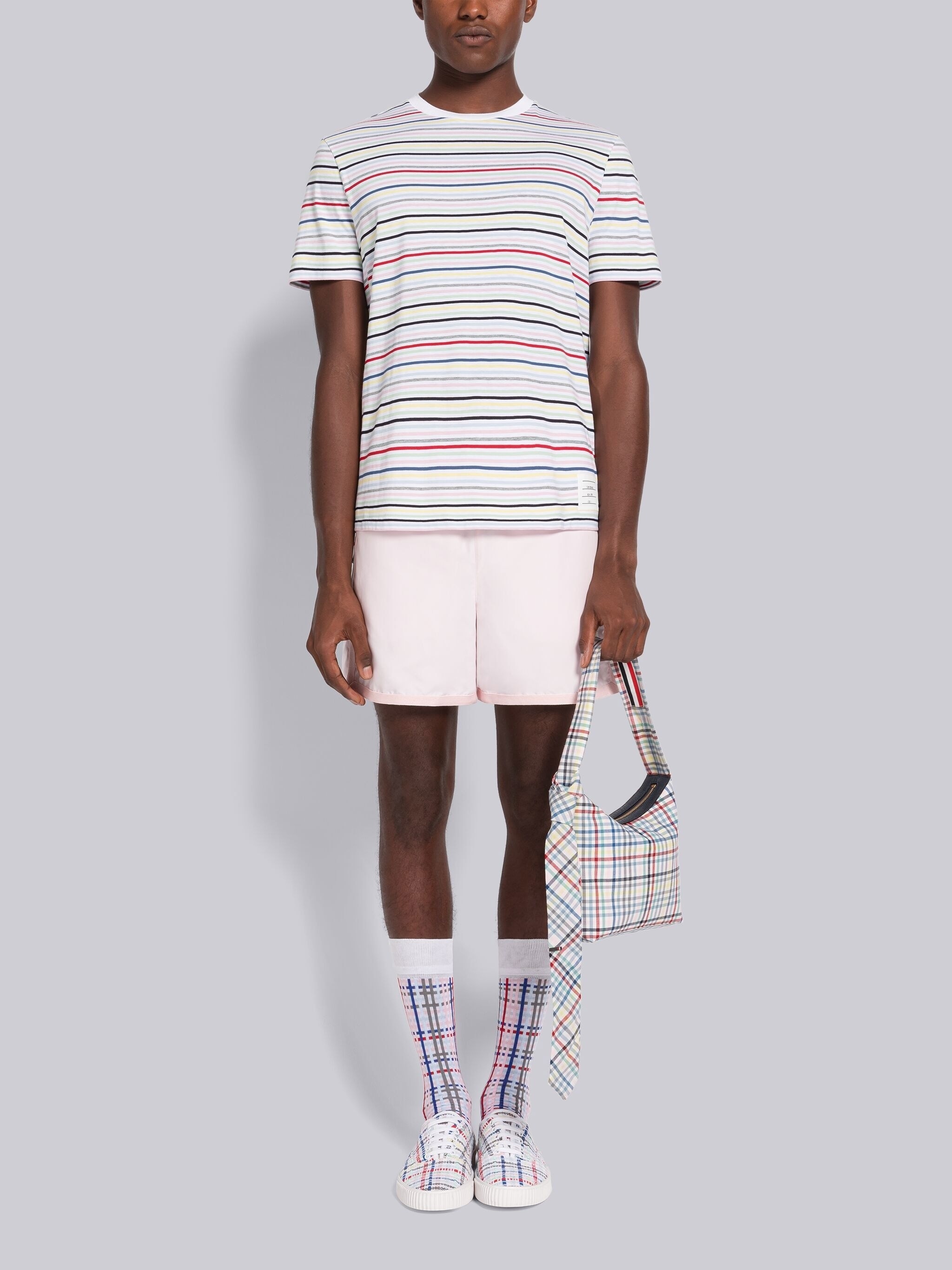 Midweight Jersey Stripe Short Sleeve Tee - 4