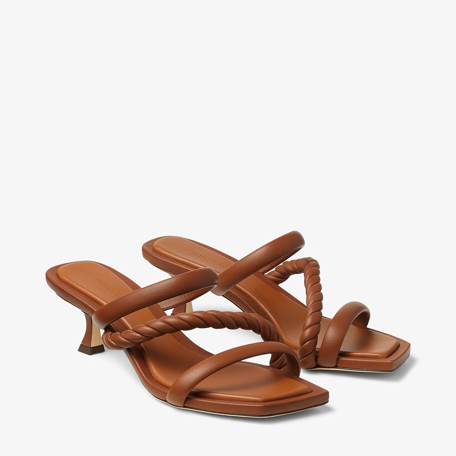 Diosa 50
Tan Leather Sandals - 3