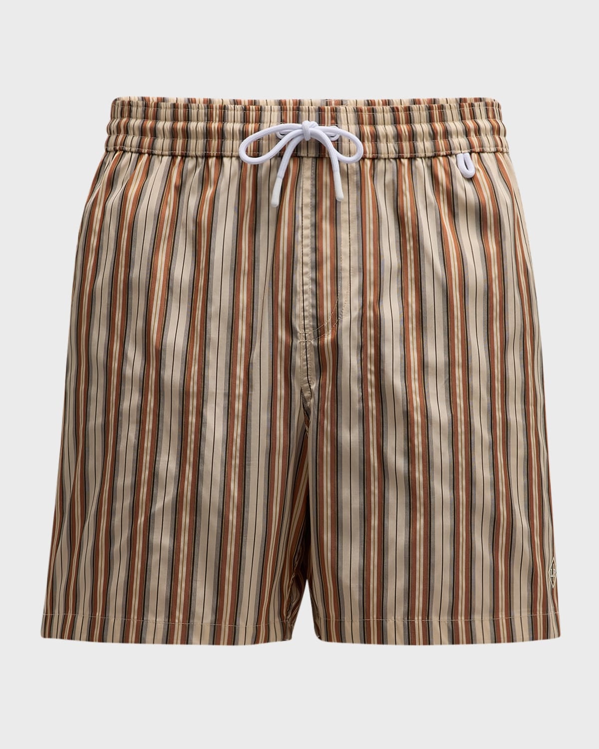 Men's Vintage Stripe Swim Trunks - 1