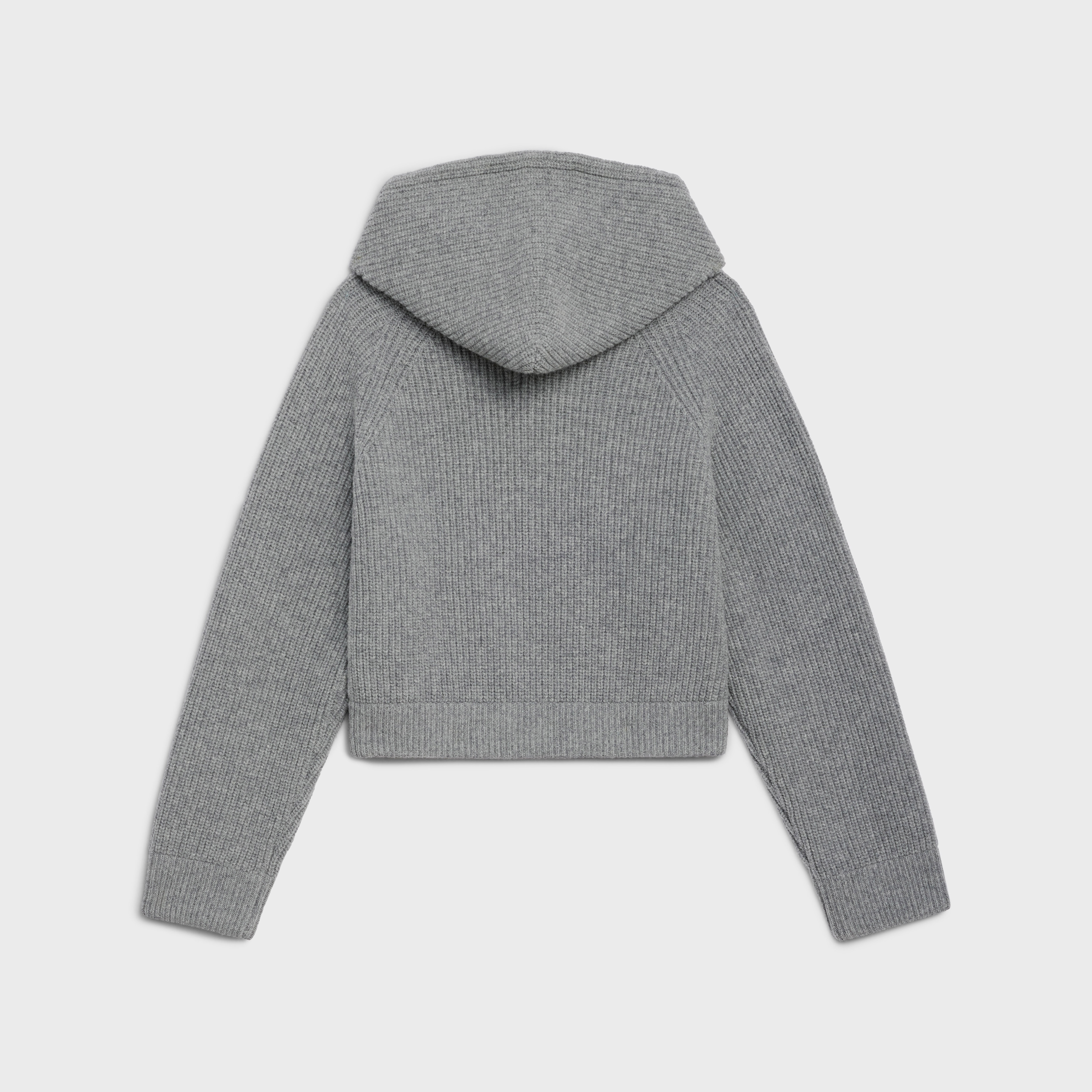 CELINE SWEATER WITH HOOD IN WOOL - 3