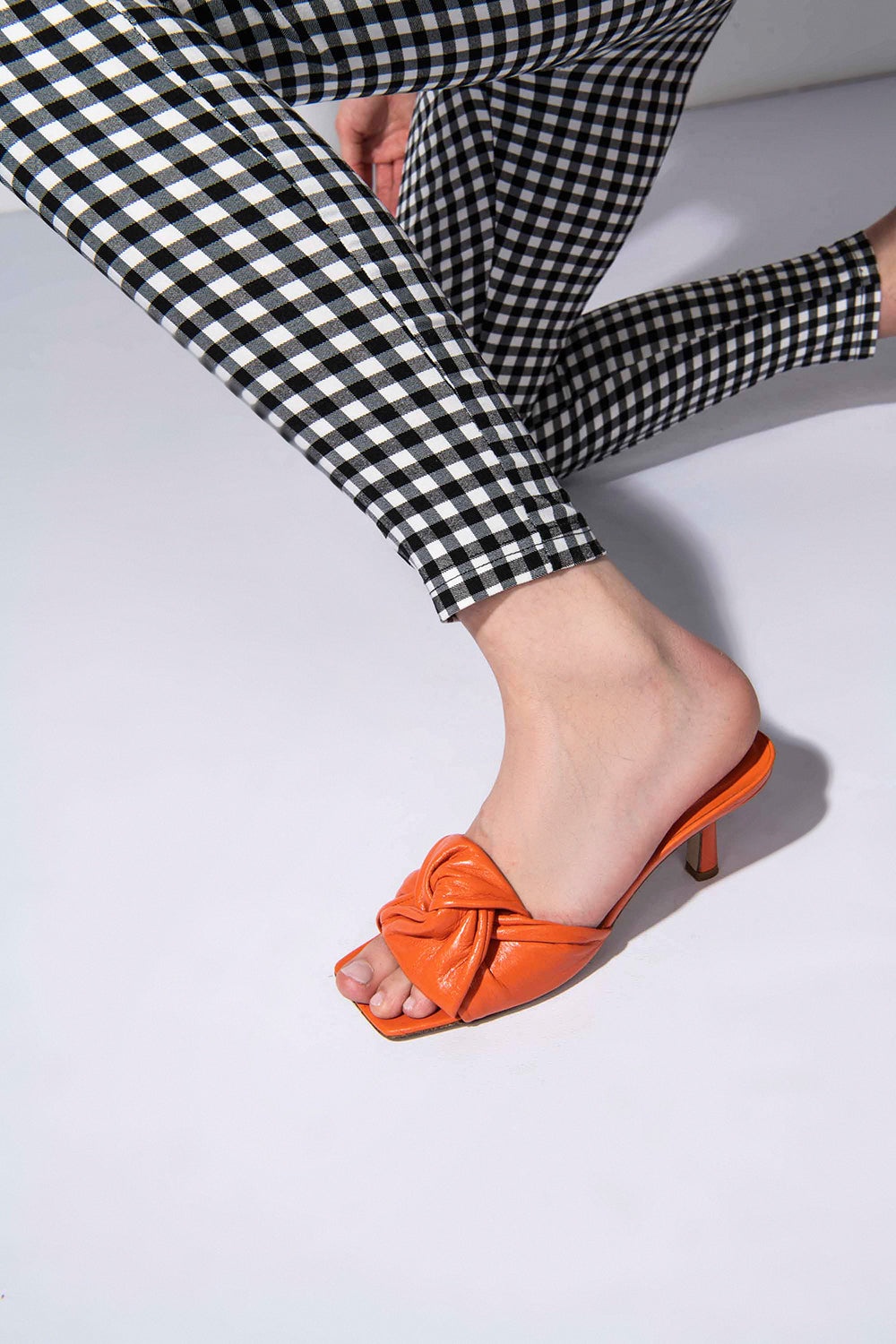 Lana Papaya Gloss Leather - 9