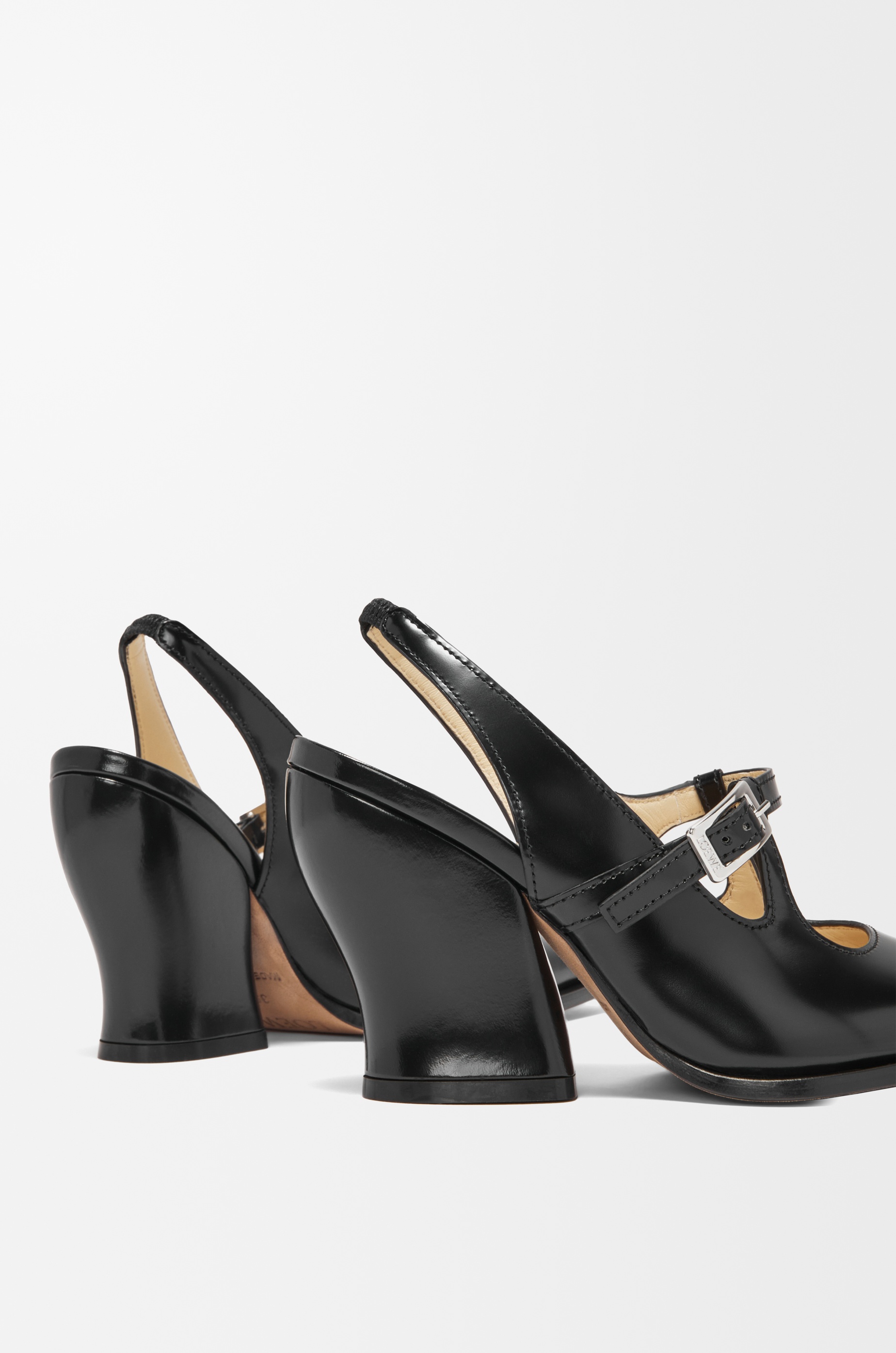 Onda slingback pump in brushed calfskin - 5