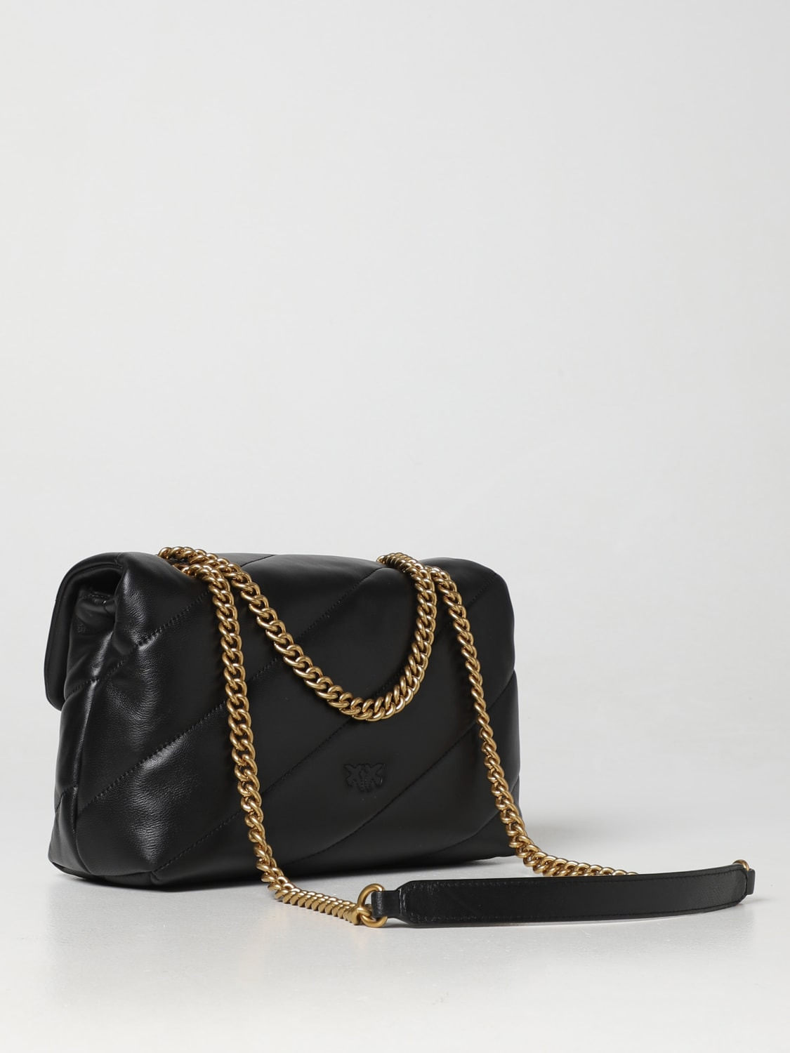 Pinko Love Puff quilted Nappa leather crossbody bag - 2