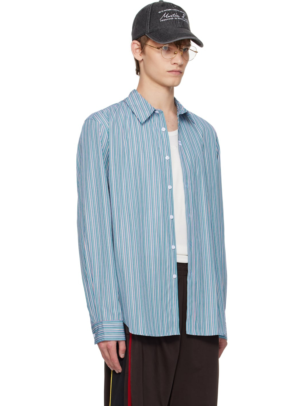 Blue & Orange Classic Shirt - 2