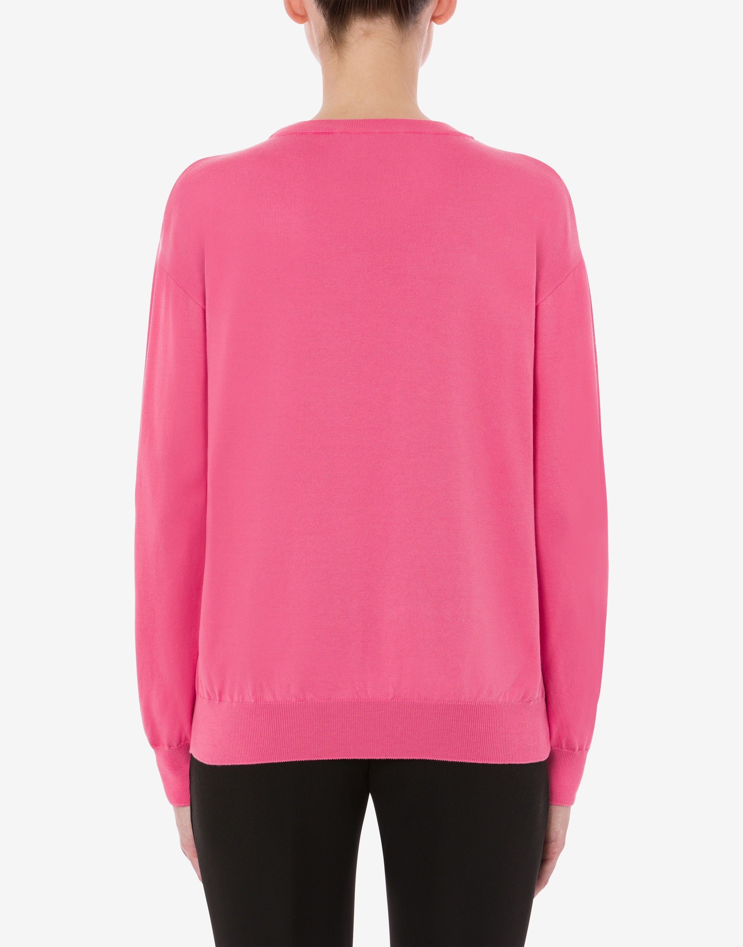 WOOL MOSCHINO TEDDY BEAR PULLOVER - 3