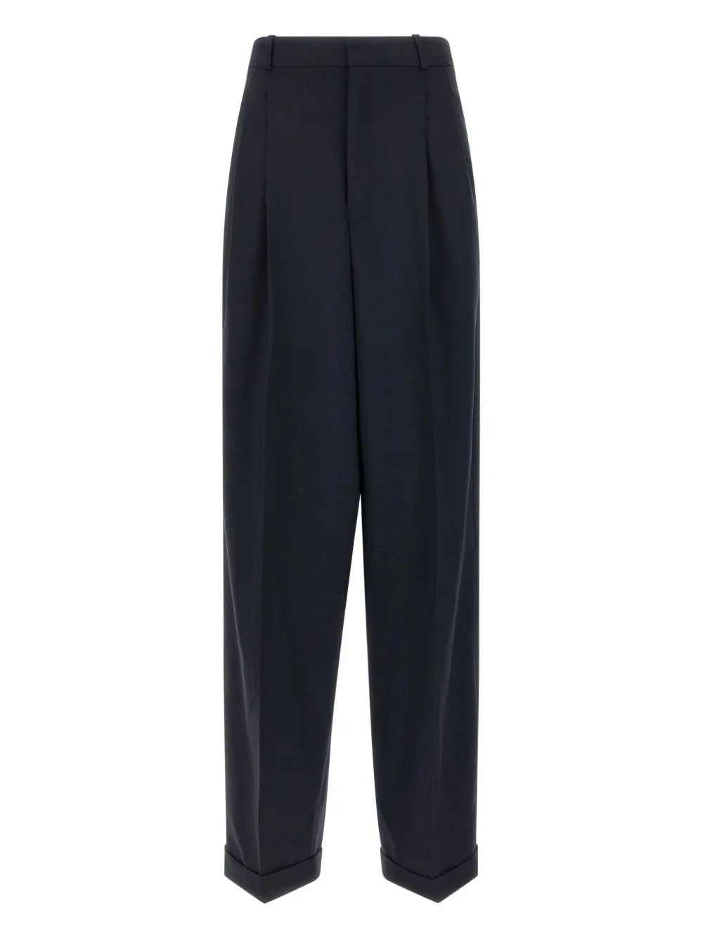 pleated-front trousers - 1