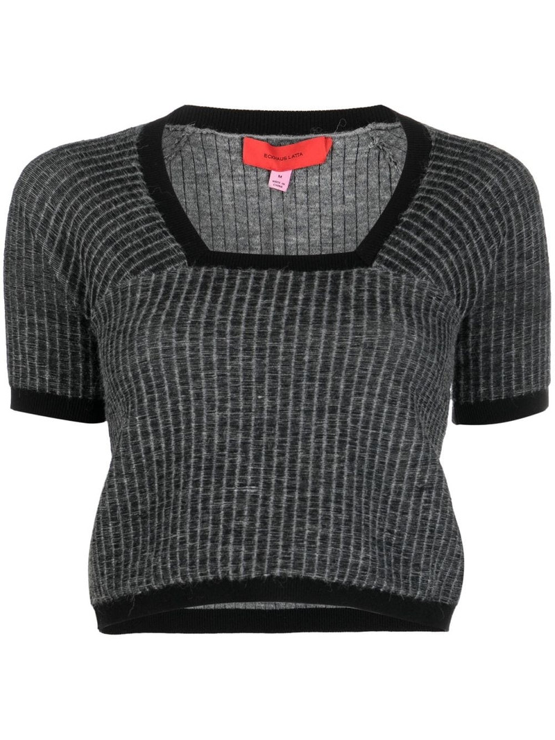 Amoretto cropped T-shirt 1