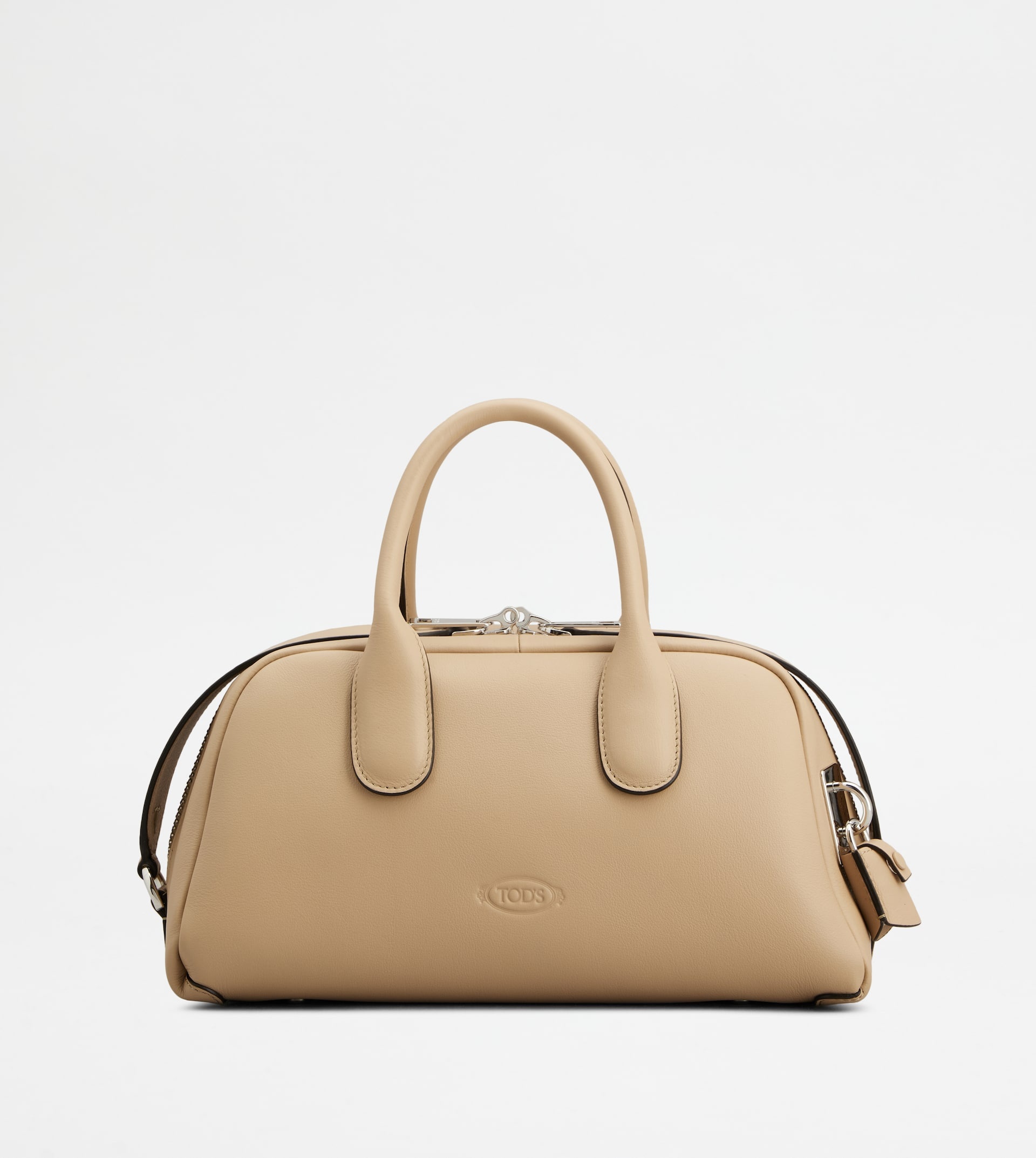 TOD'S DARSENA IN LEATHER SMALL - BEIGE - 1