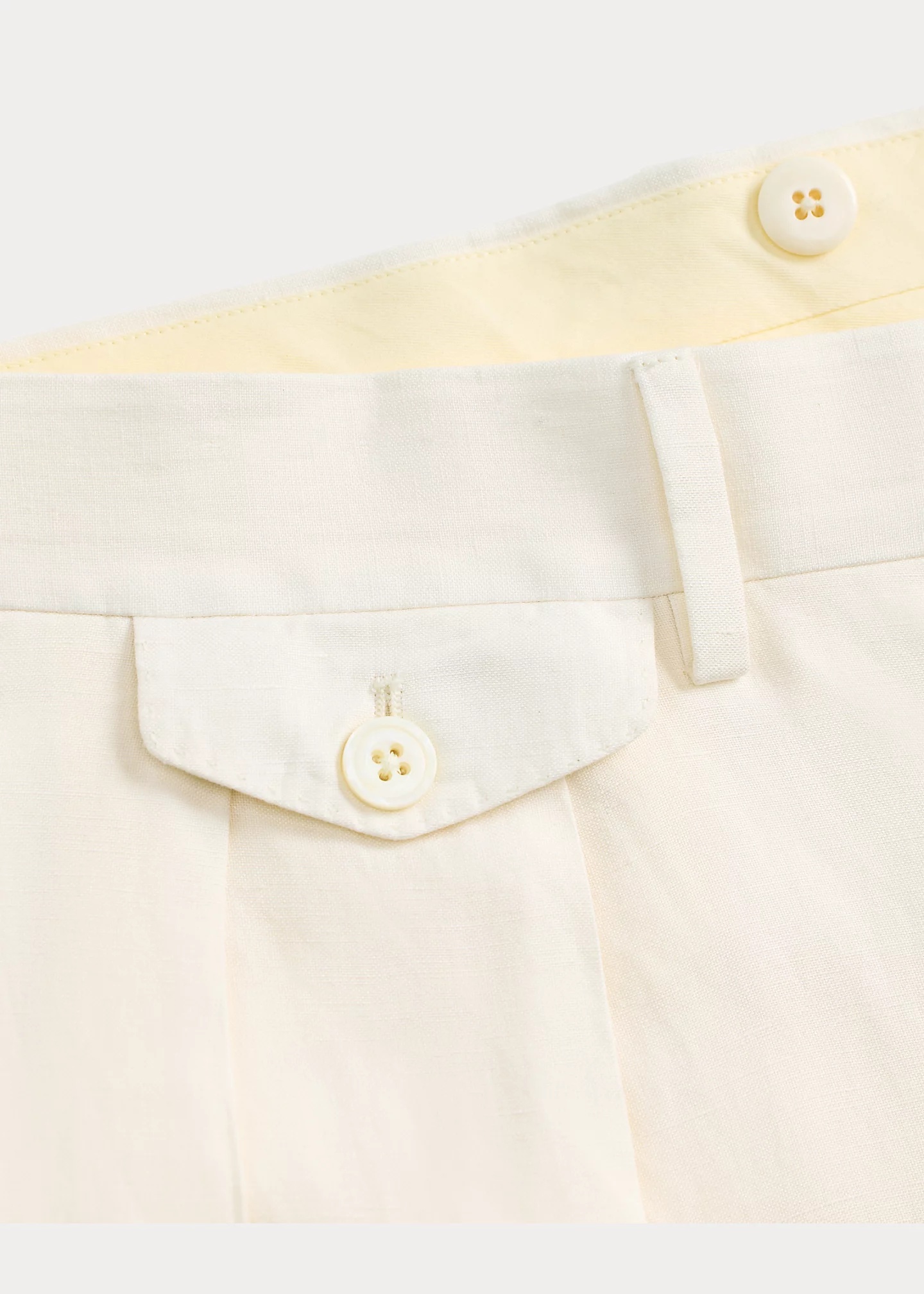 Slim Fit Silk-Linen Suit Trouser - 6