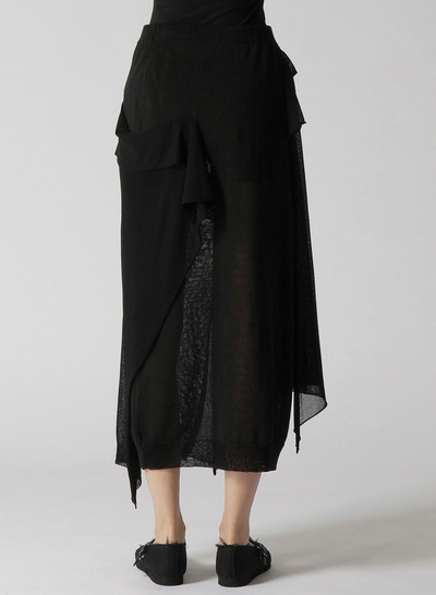 Yohji Yamamoto YOHJI YAMAMOTO Women Deco C Skirt outlook