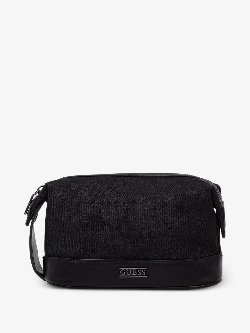 Boston monogram-print wash bag - 1