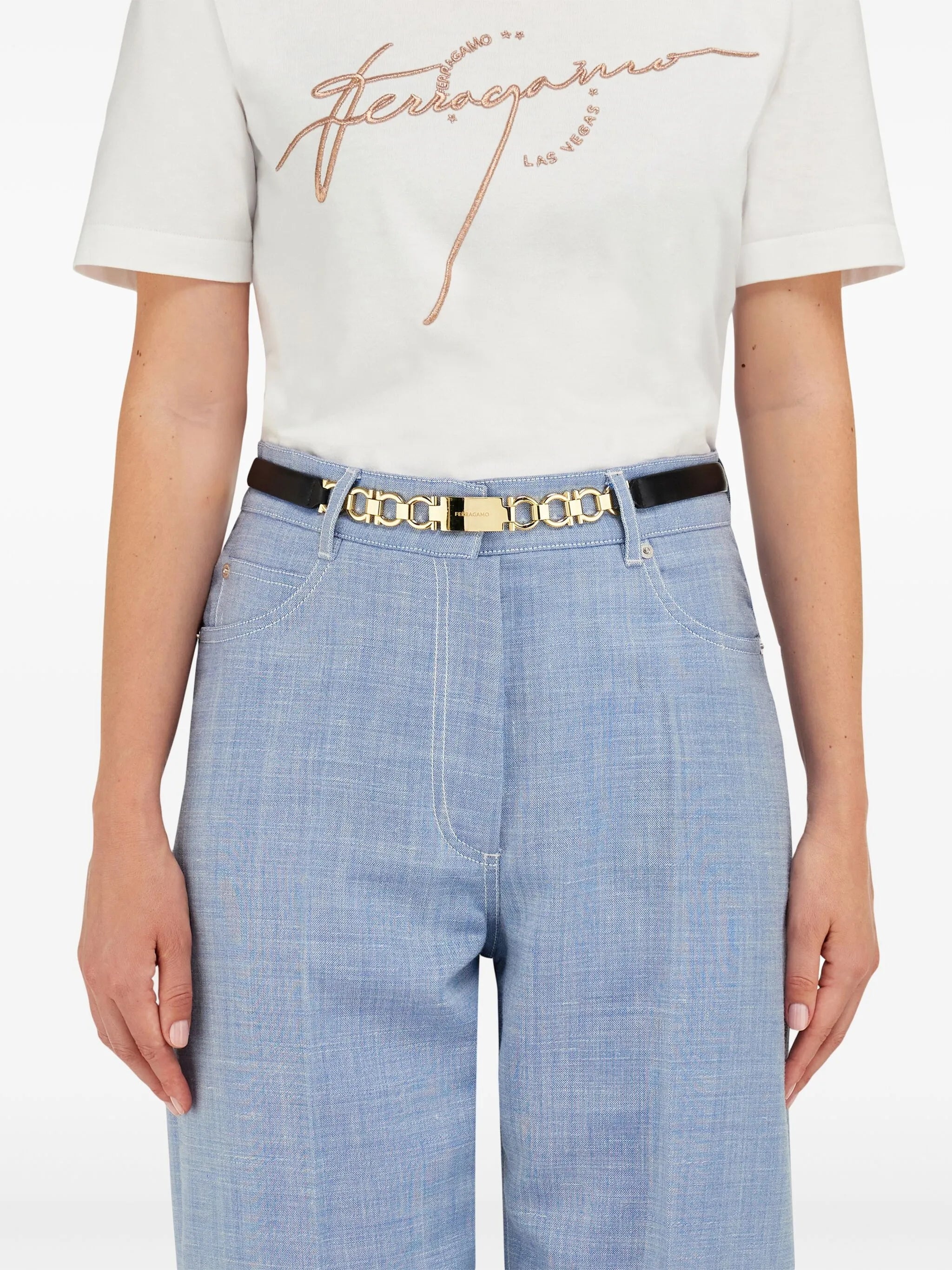 Extendable Gancini Bijoux Belt - 2
