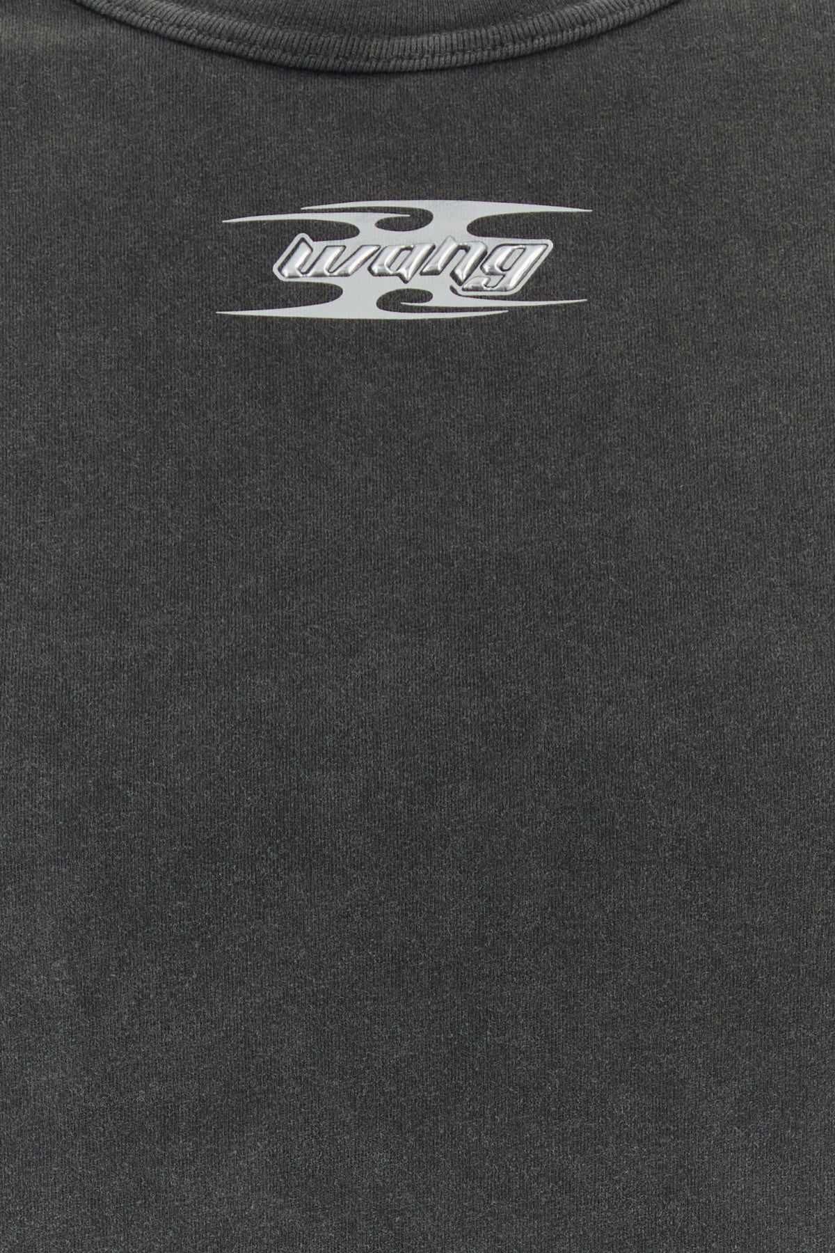 Dark grey cotton t-shirt - 3