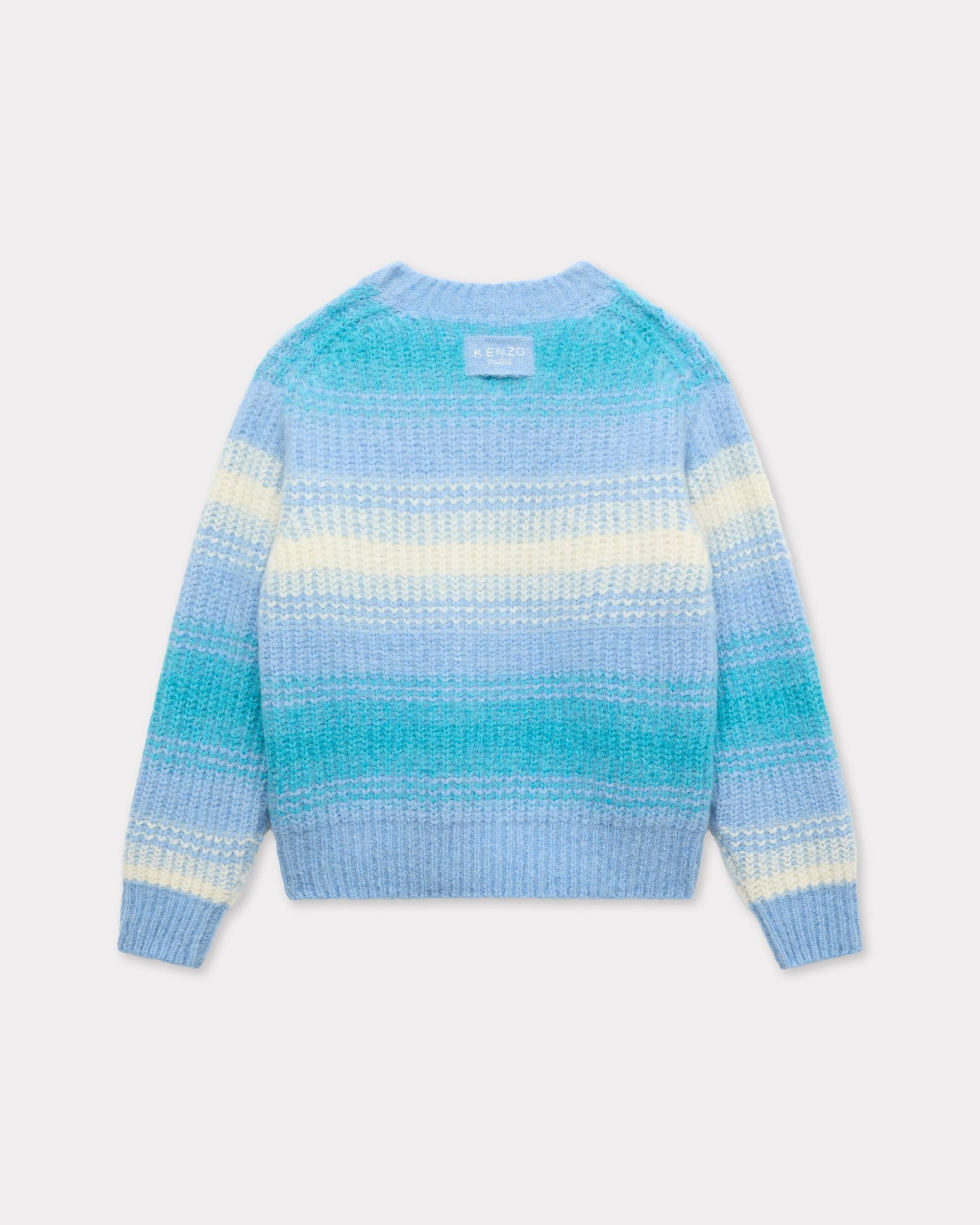 'KENZO Speed Stripe' jumper in mixed alpaca wool - 2