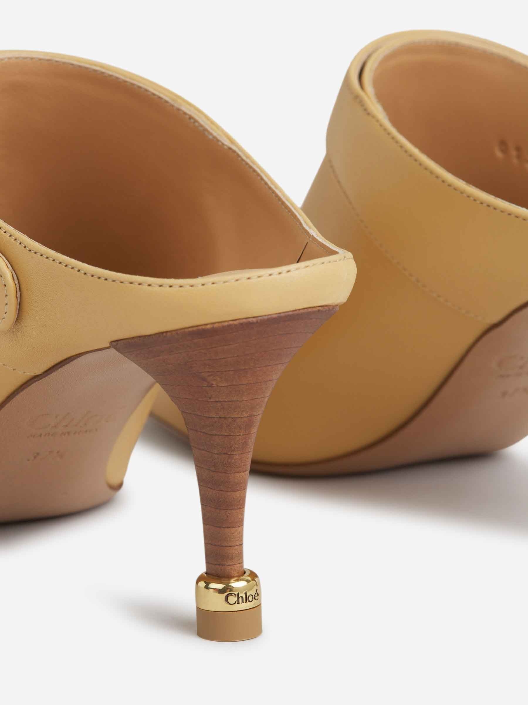 【Chloe】アンドレア ヒールミュール Chloé ANDREA MULE SHOES | santaeulalia | REVERSIBLE