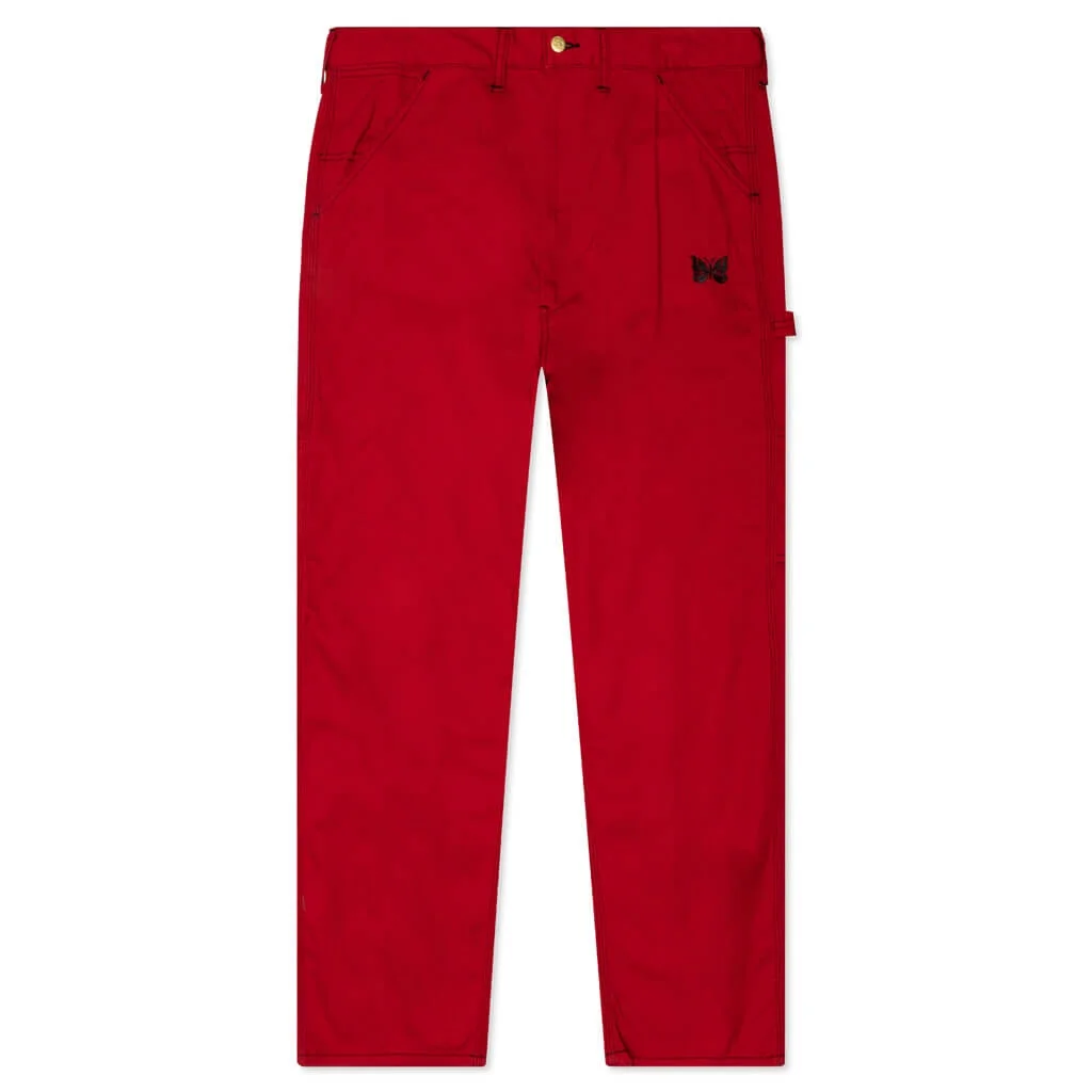 Red SMITH'S Edition Painter Trousers - 1