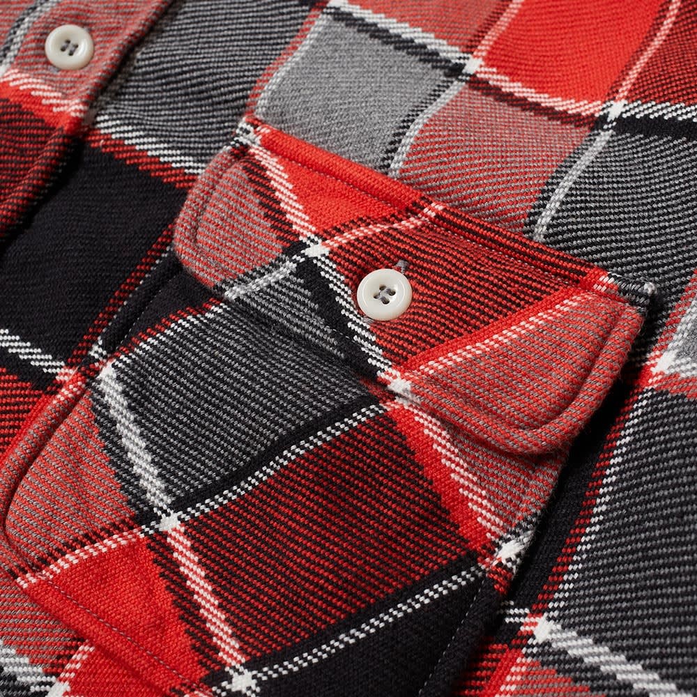 The Real McCoy's 8HU Napped Flannel Shirt - 3