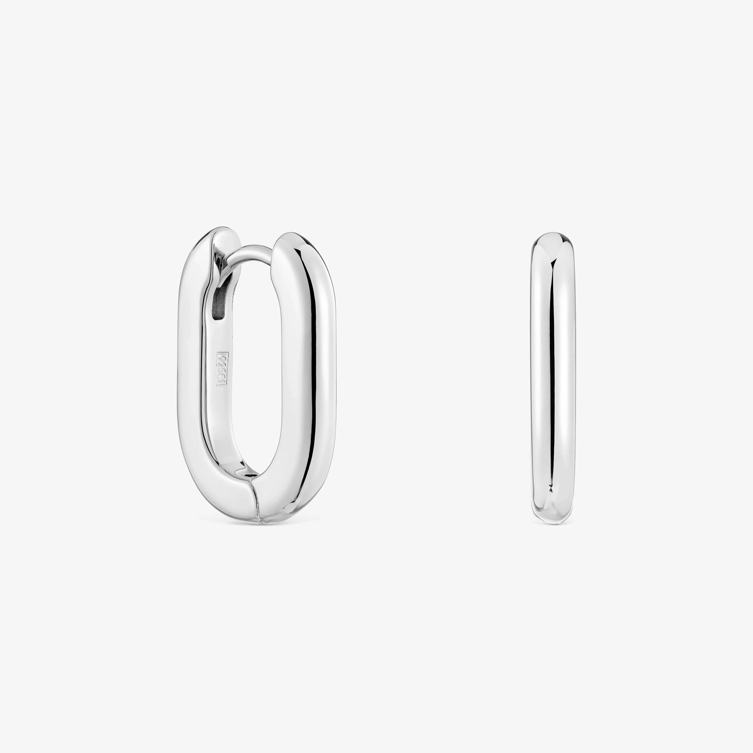Short 18.2 mm silver Hoop earrings TOUS Basics - 1