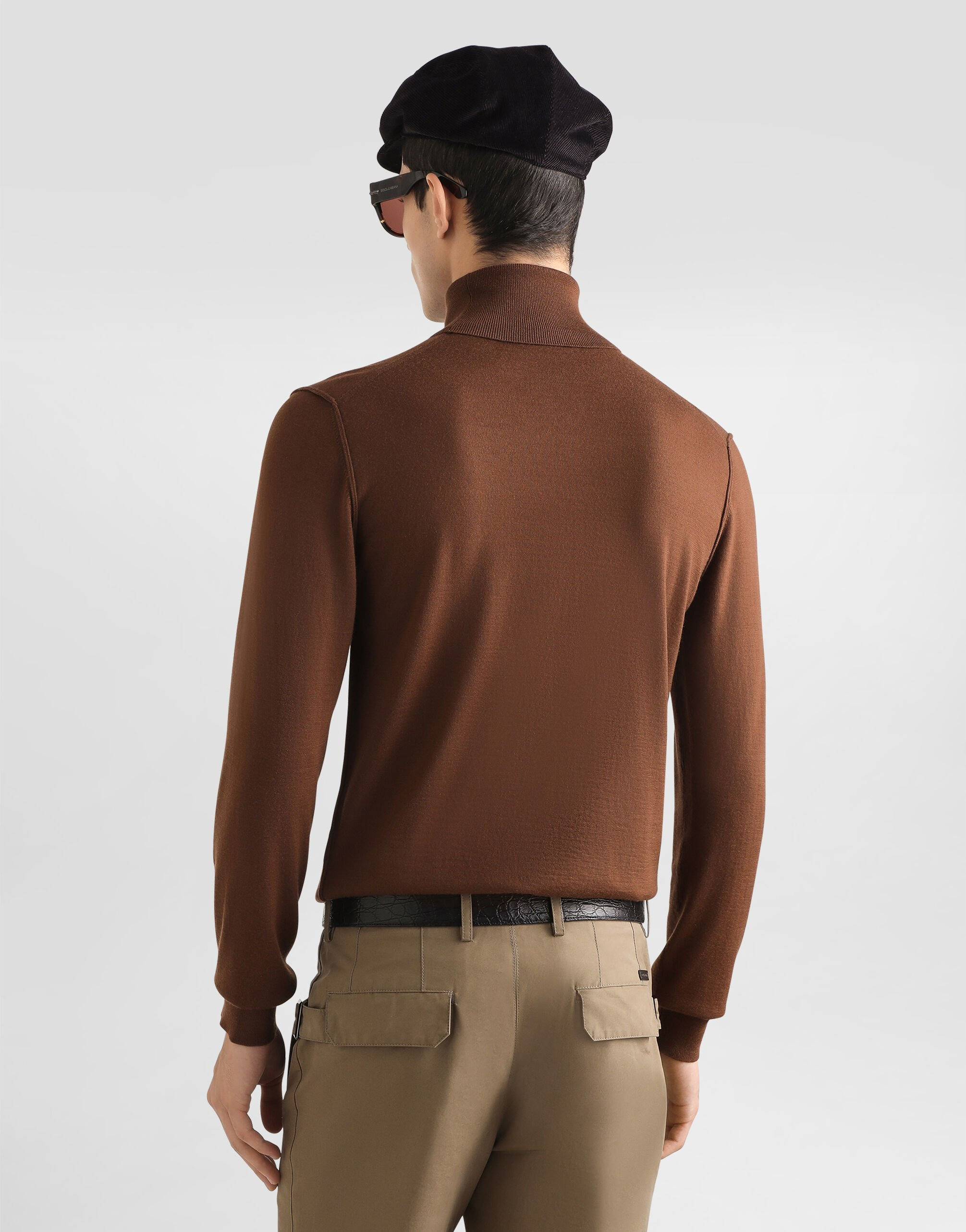 Cashmere turtleneck pullover - 3