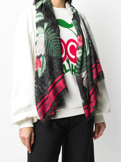 GUCCI Hawaiian print shawl outlook