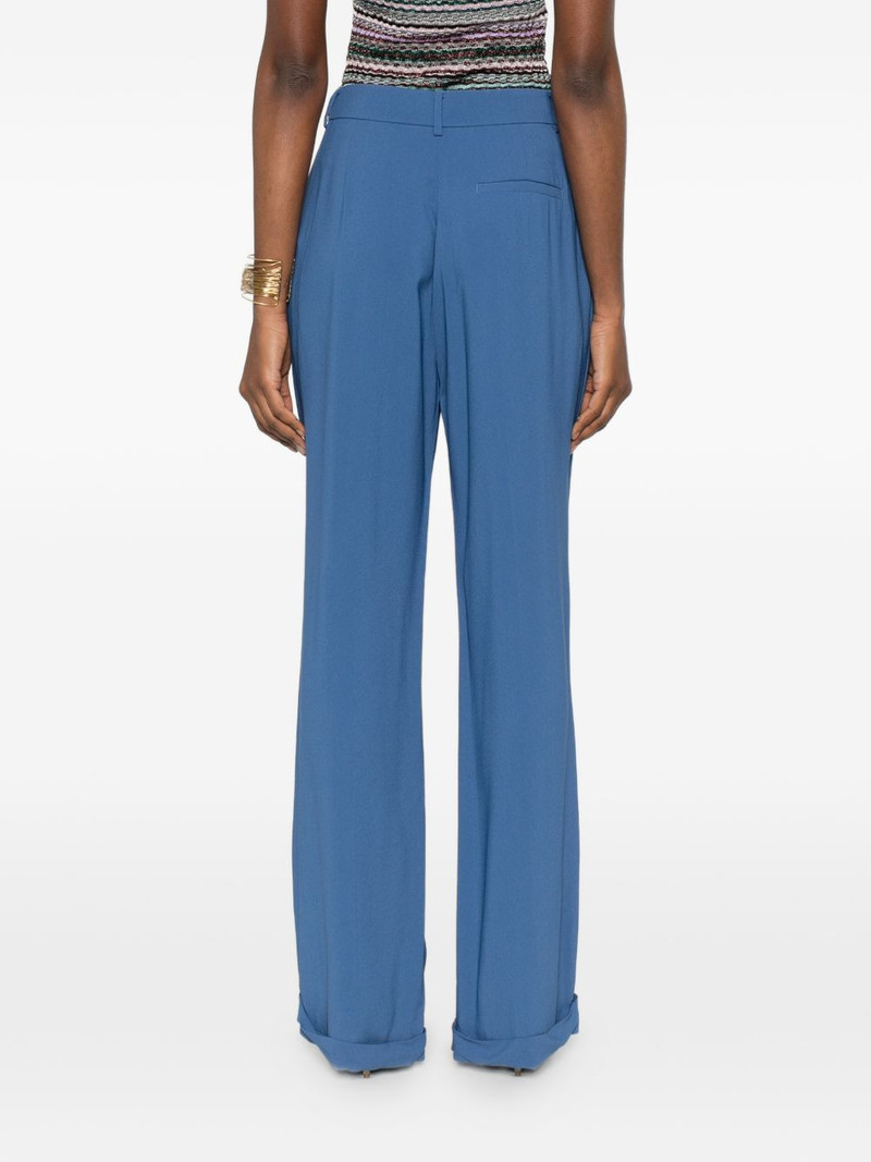 pleated turn-up palazzo pants 4