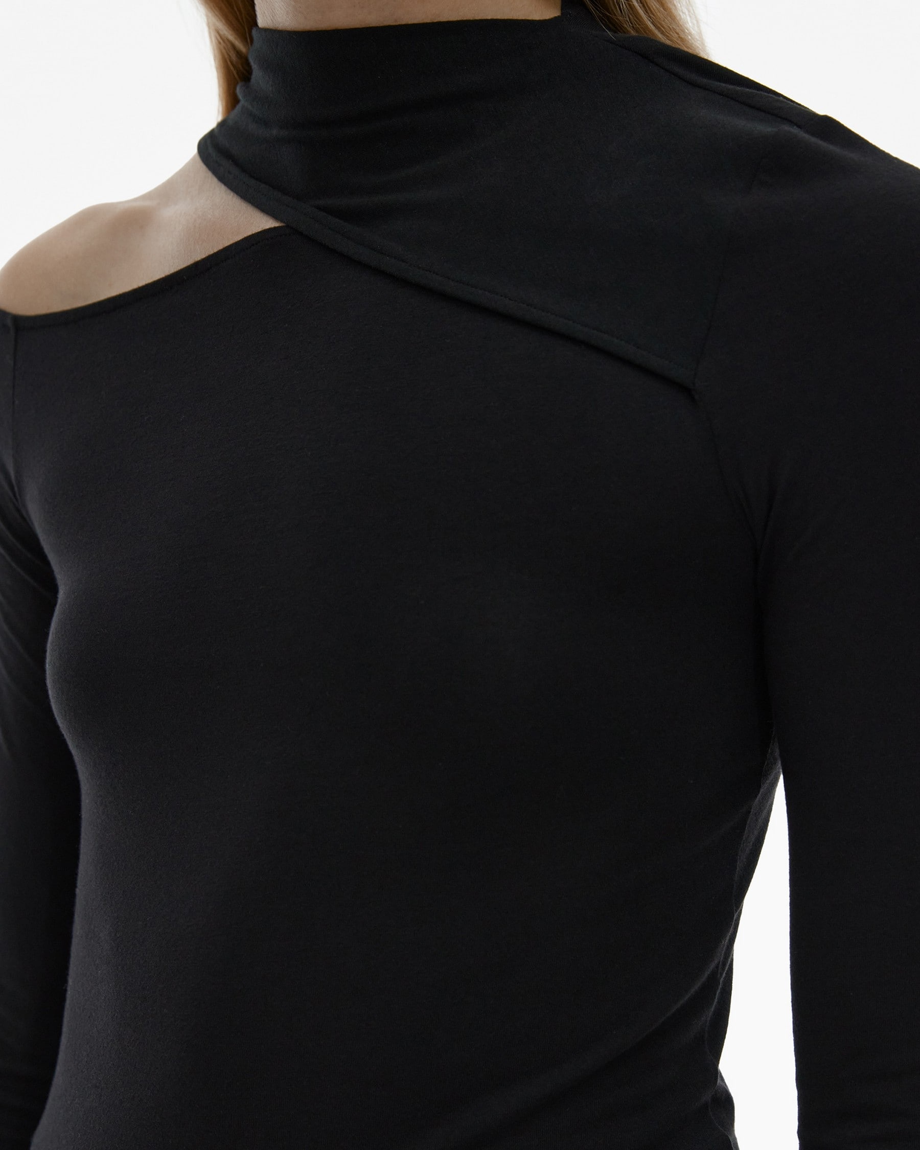 SLASH LONG-SLEEVE TOP - 6