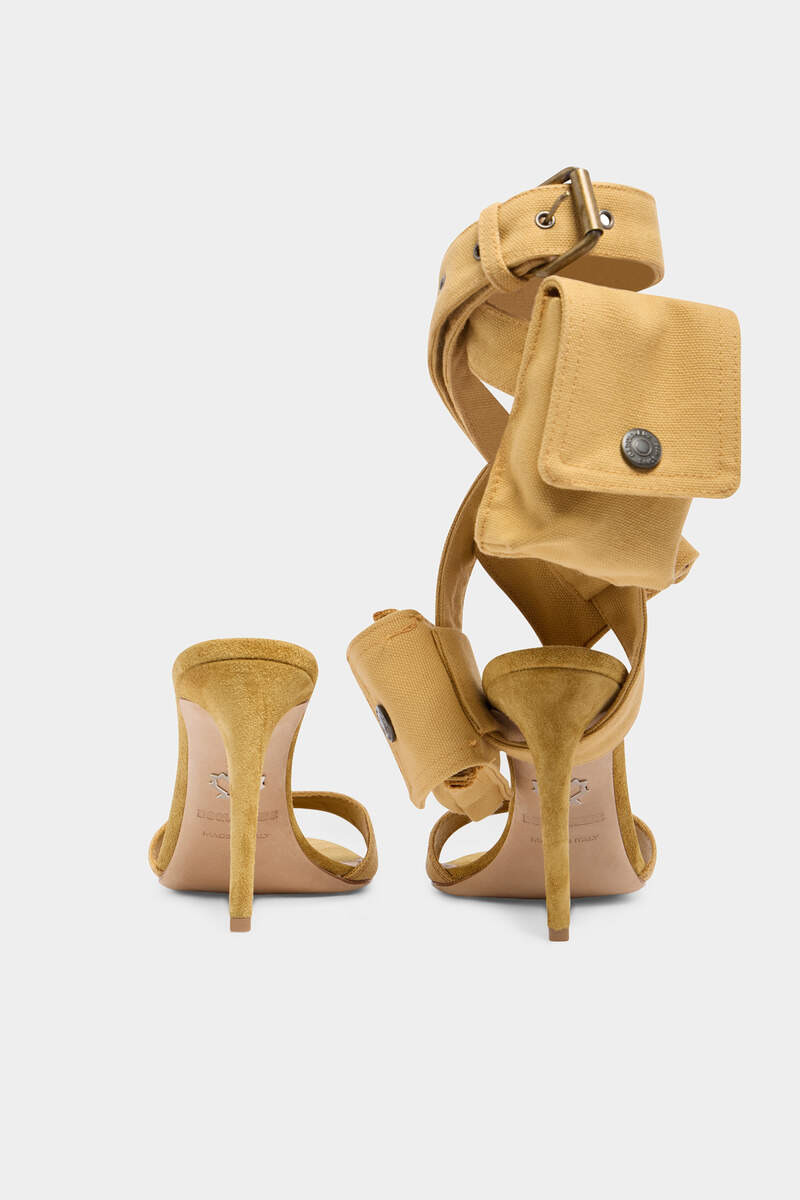 UTILITY TWIN HEELED SANDALS 3
