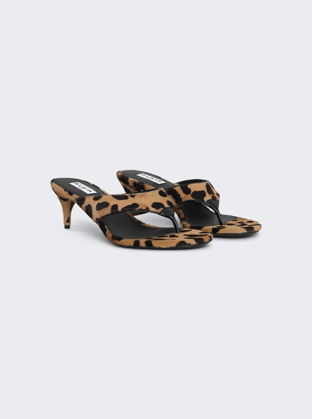 Thong Mules 55 Brun Sepia - 3