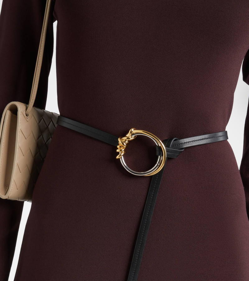 Bottega Veneta Knot Ring leather belt outlook