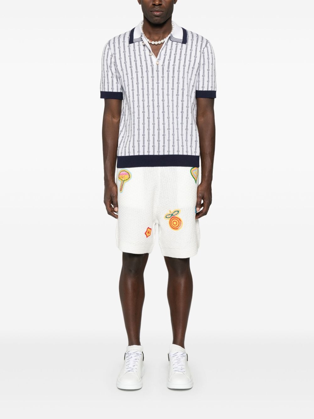 monogram polo shirt - 2