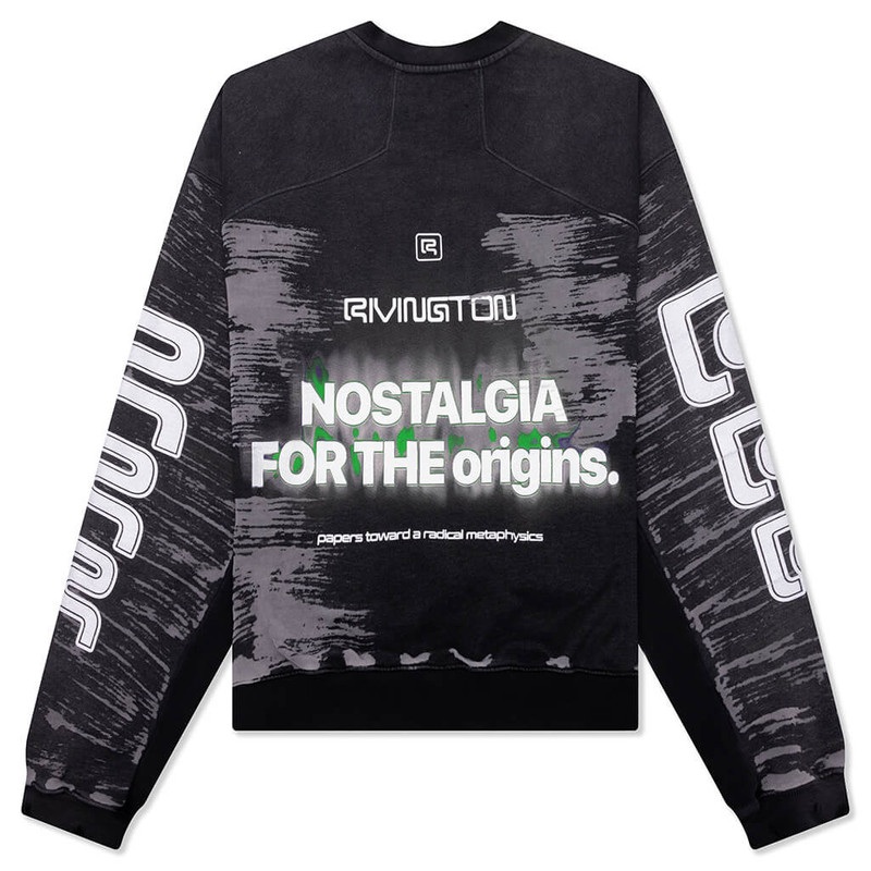 RRR123 ORIGINS CVA CREWNECK - MECHANIC BLACK outlook