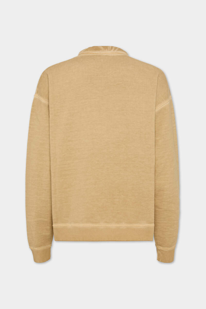 RELAX FIT LOGO DRAWSTRING CREWNECK - 2